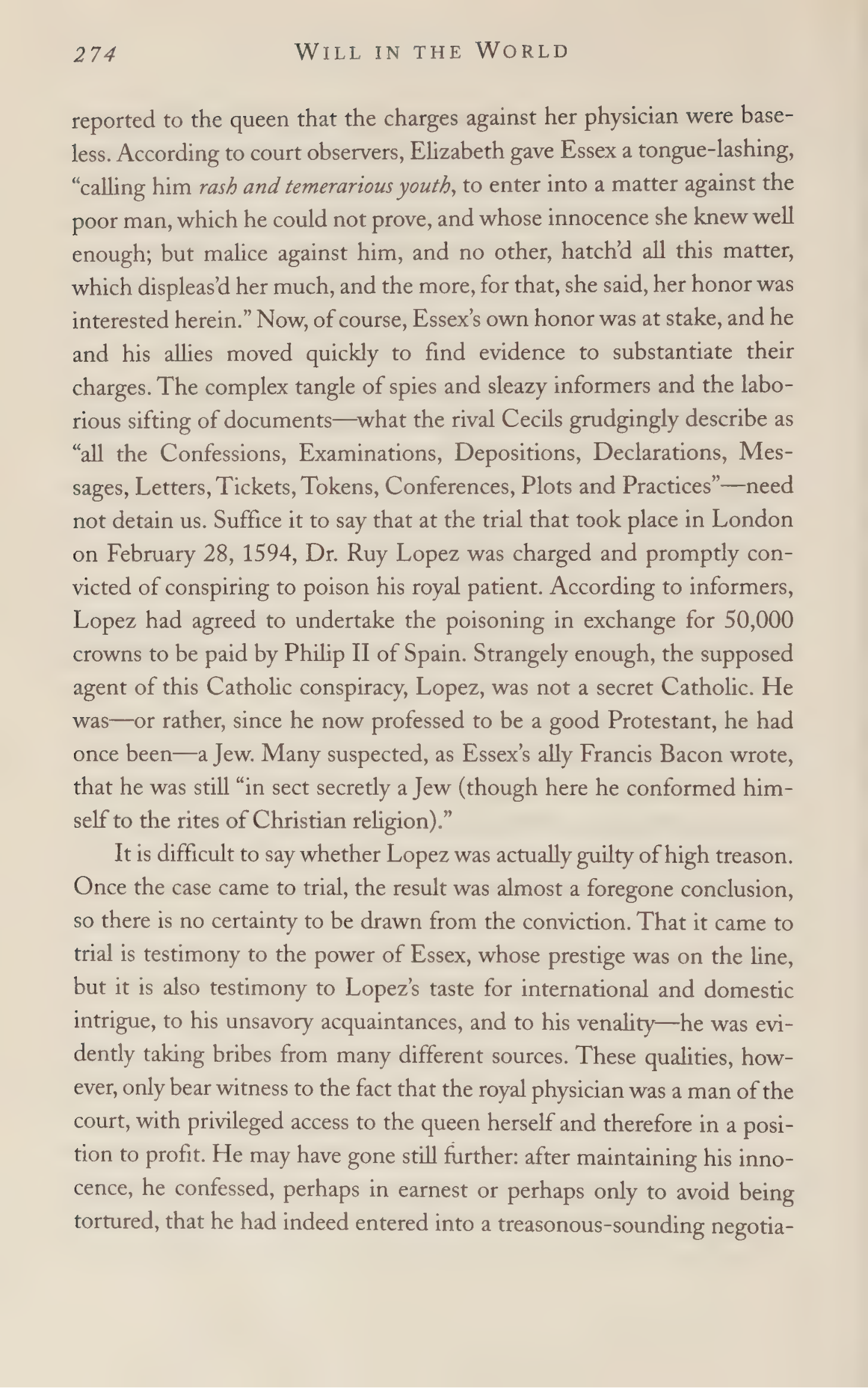 Stephen Greenblatt Will in the World Biography — page 284