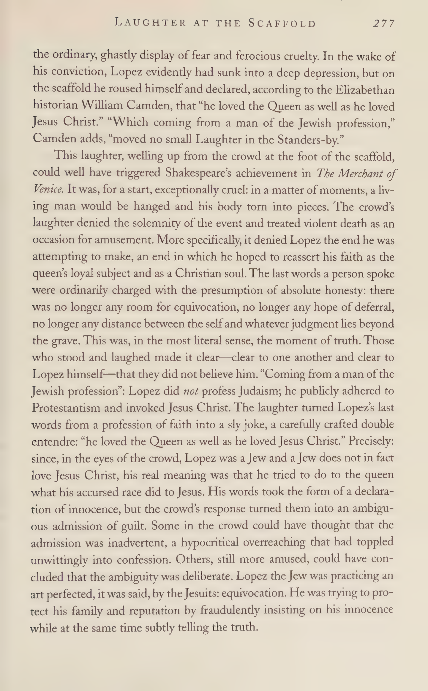 Stephen Greenblatt Will in the World Biography — page 287