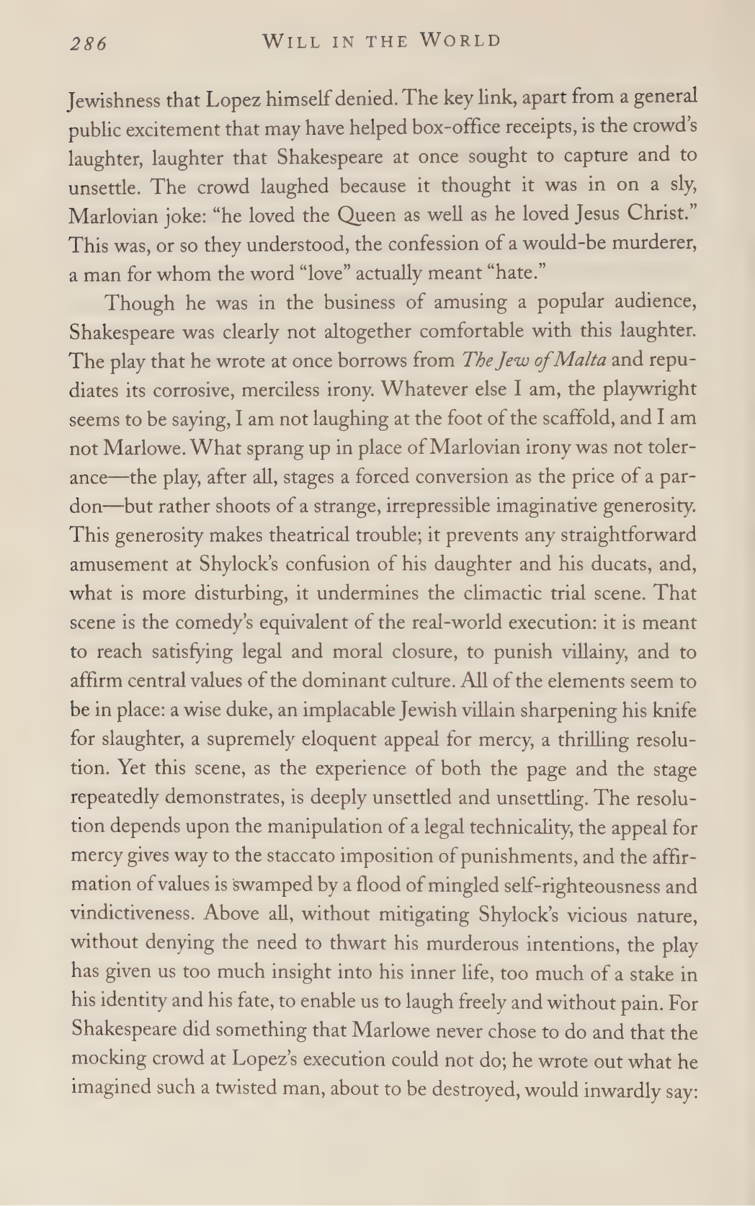 Stephen Greenblatt Will in the World Biography — page 296