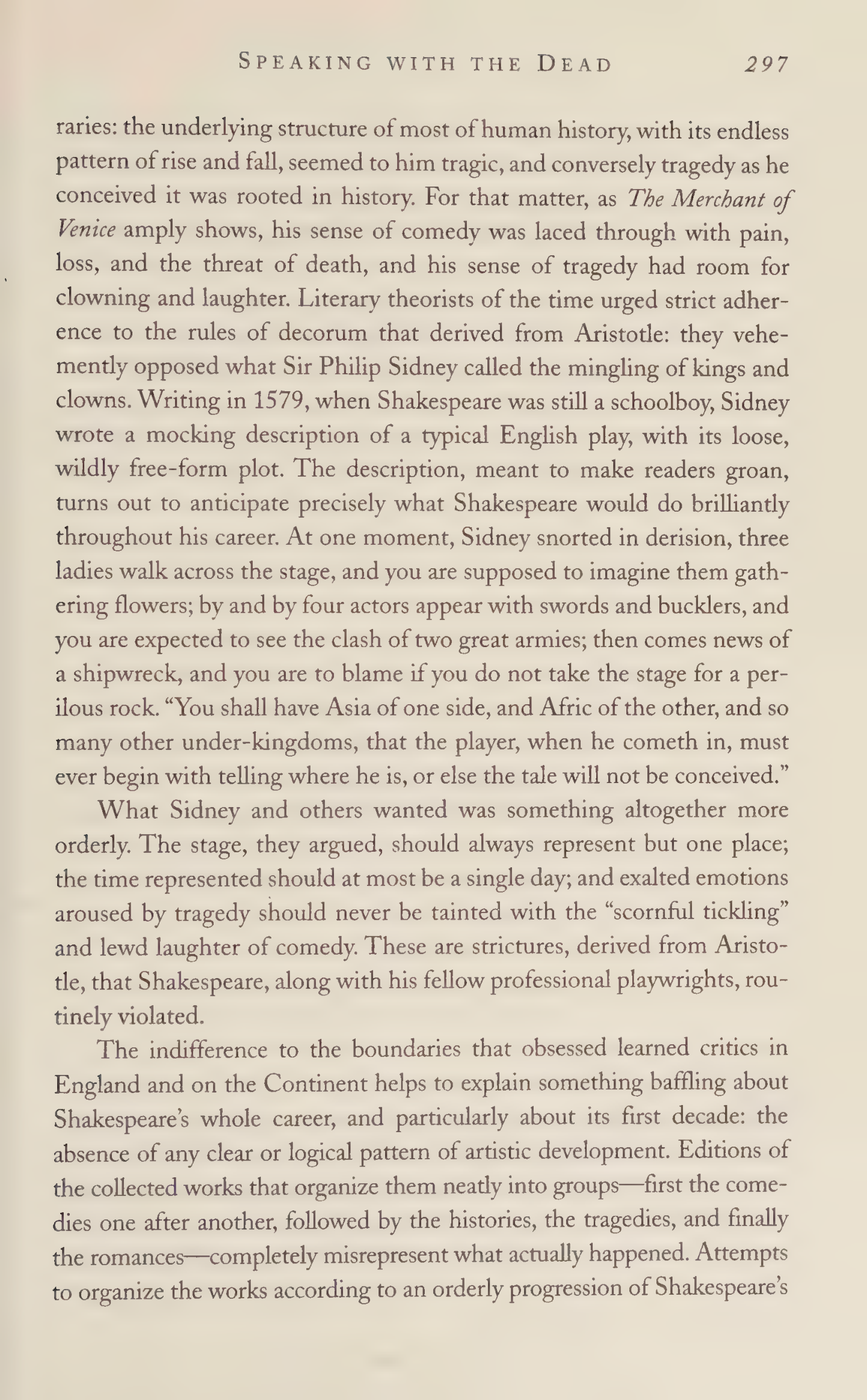 Stephen Greenblatt Will in the World Biography — page 307