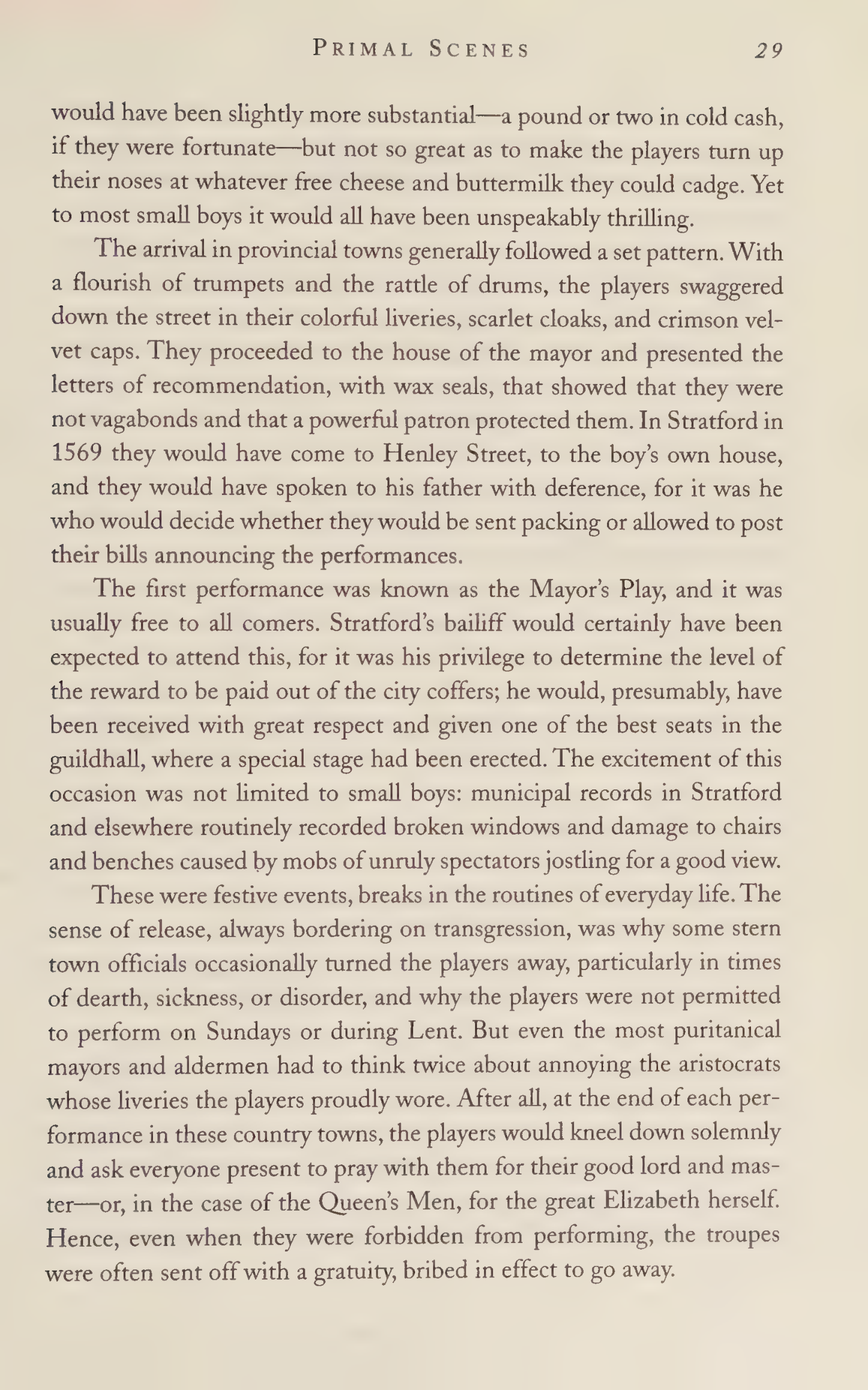 Stephen Greenblatt Will in the World Biography — page 31