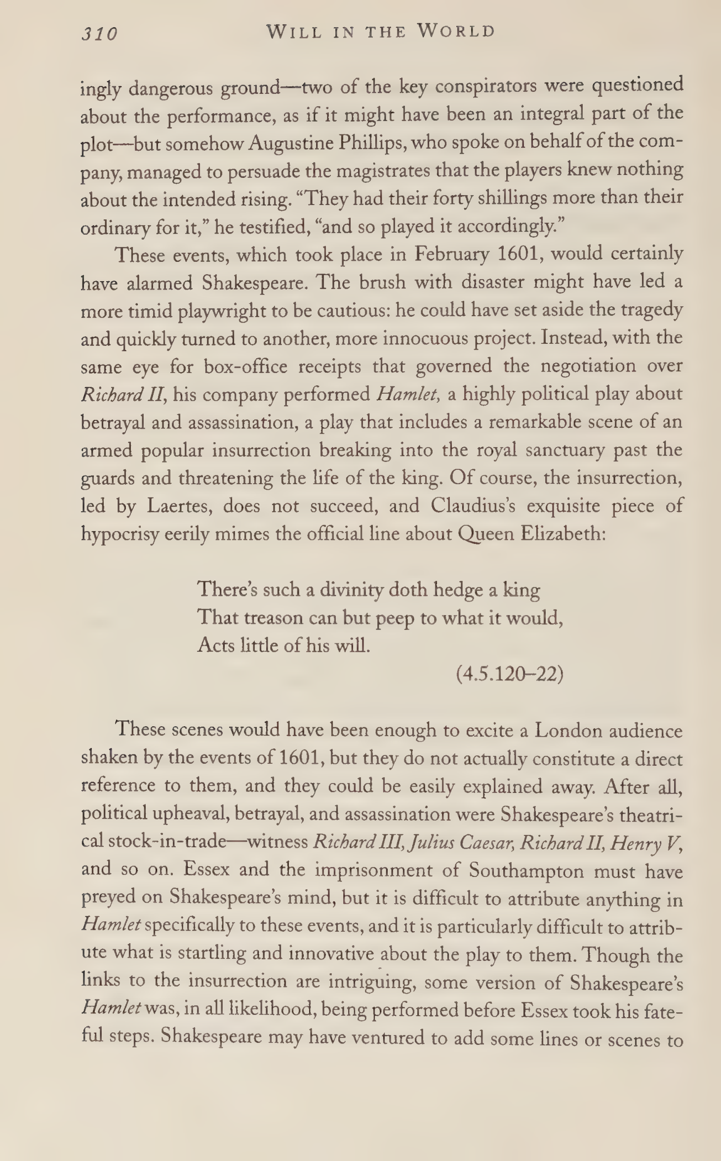 Stephen Greenblatt Will in the World Biography — page 320