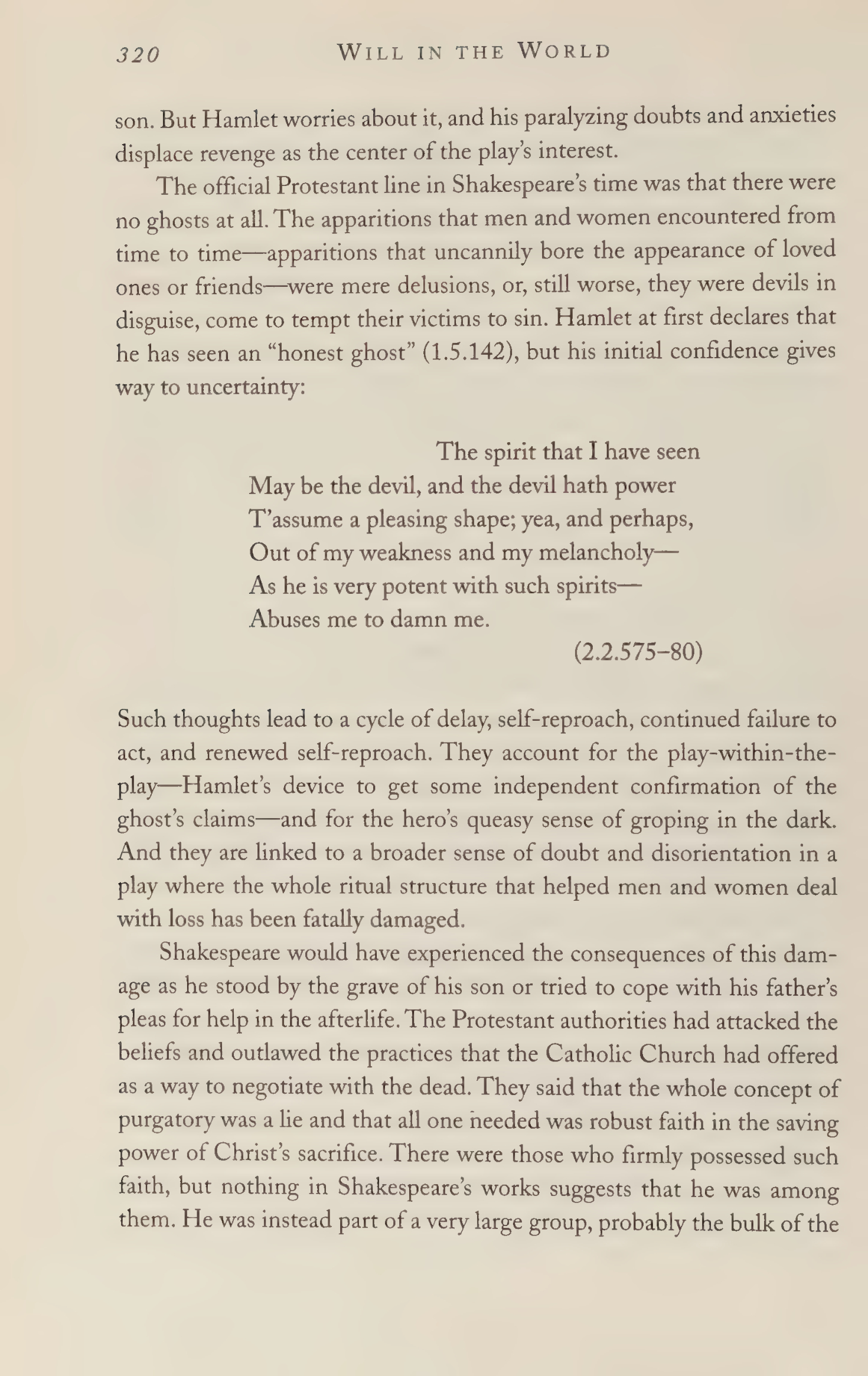 Stephen Greenblatt Will in the World Biography — page 330
