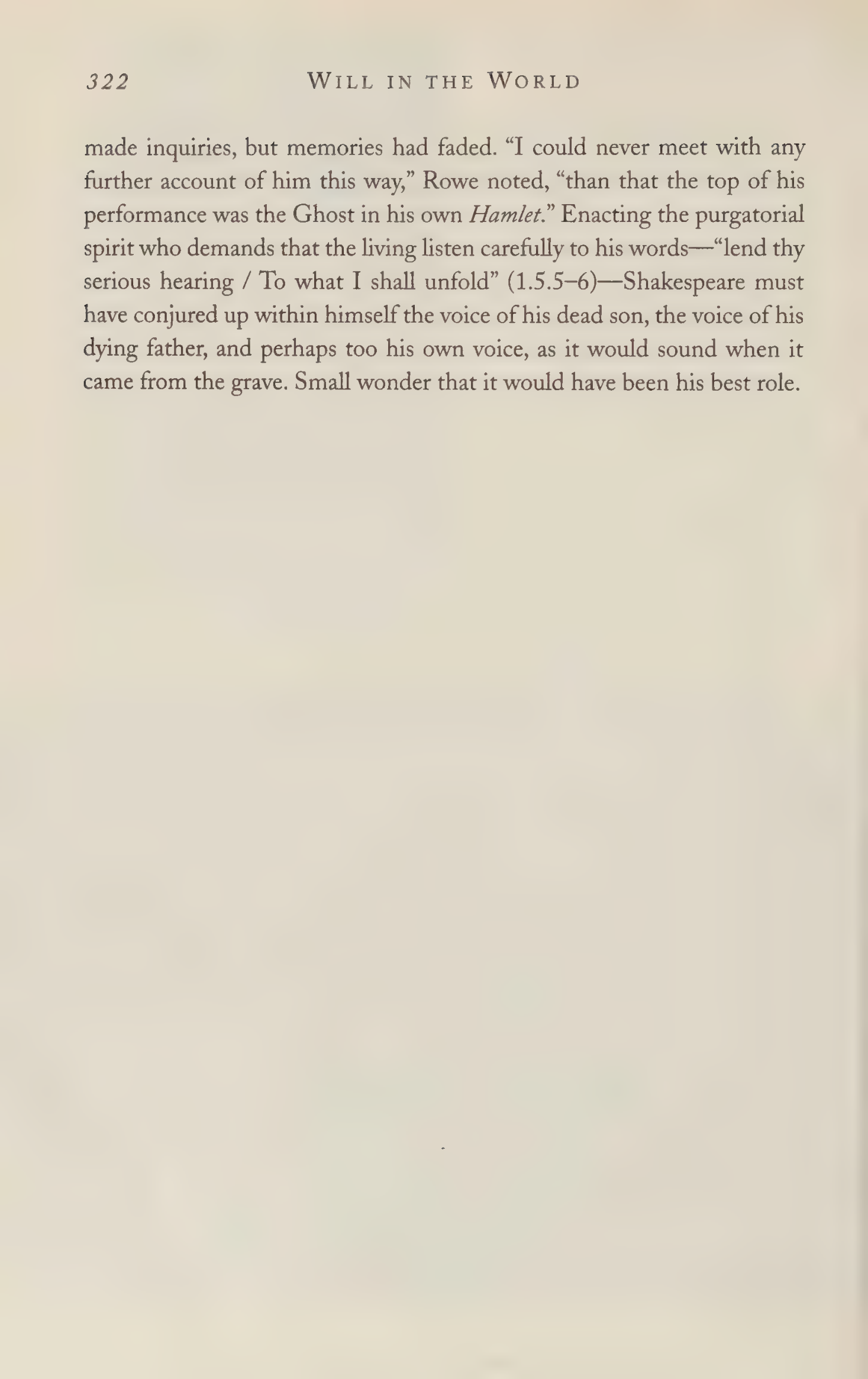Stephen Greenblatt Will in the World Biography — page 340
