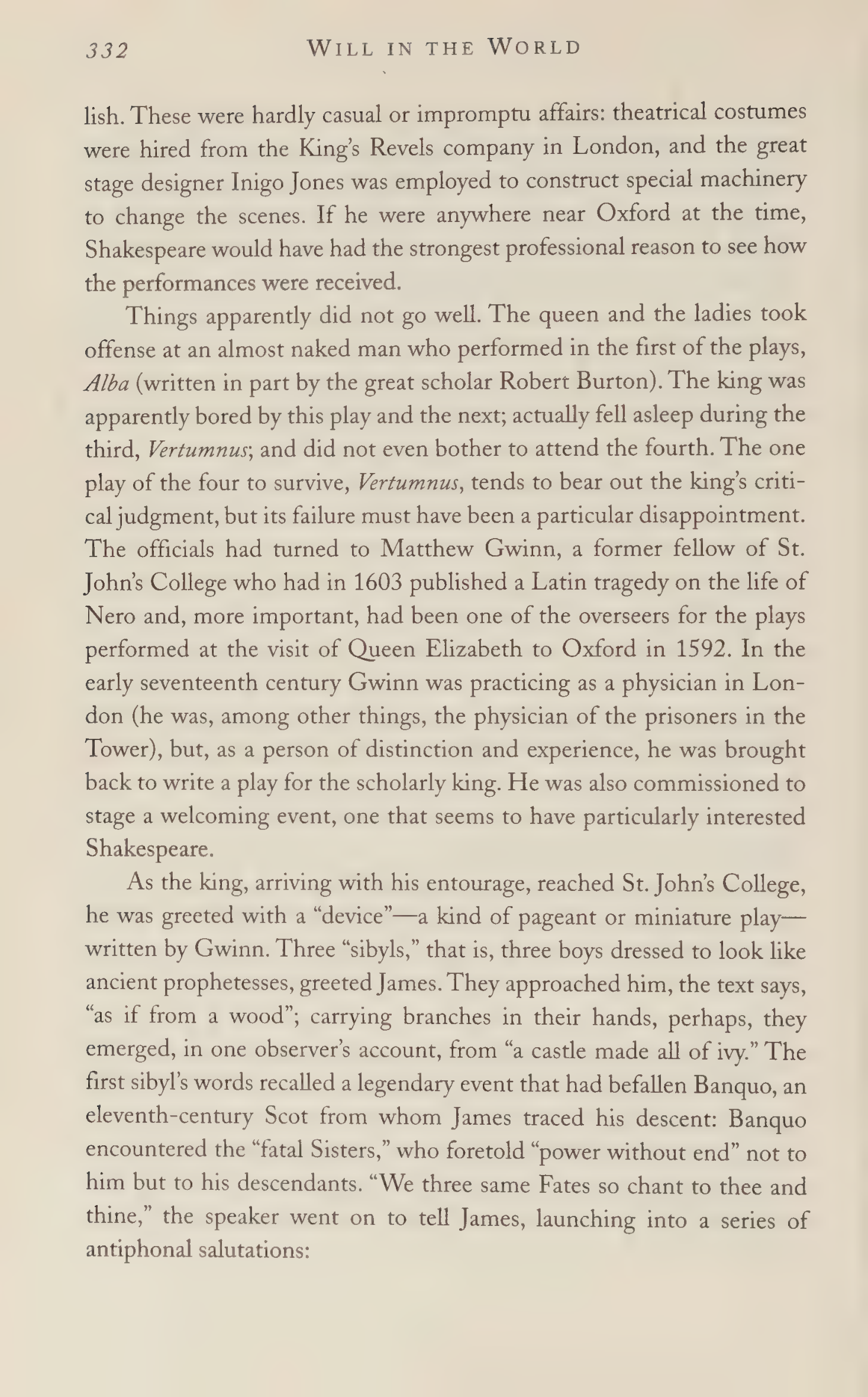 Stephen Greenblatt Will in the World Biography — page 350