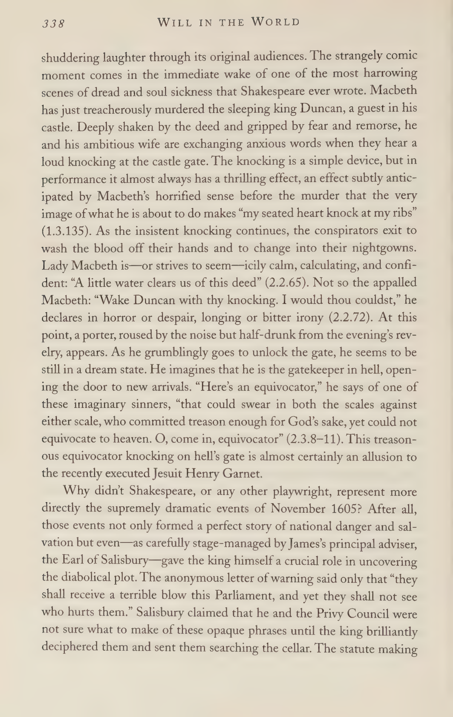 Stephen Greenblatt Will in the World Biography — page 356