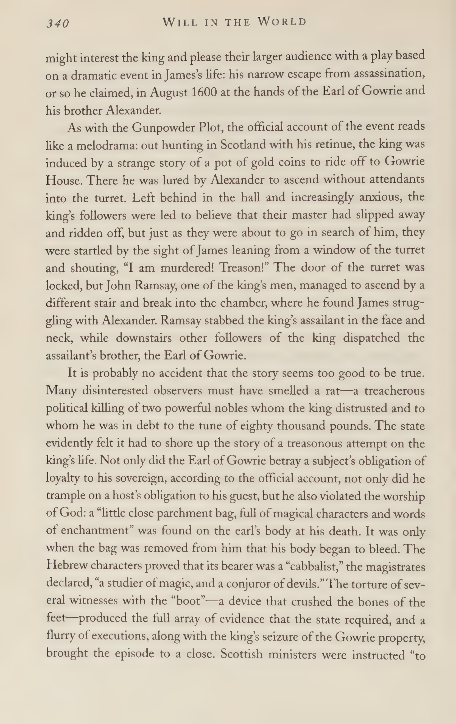 Stephen Greenblatt Will in the World Biography — page 358