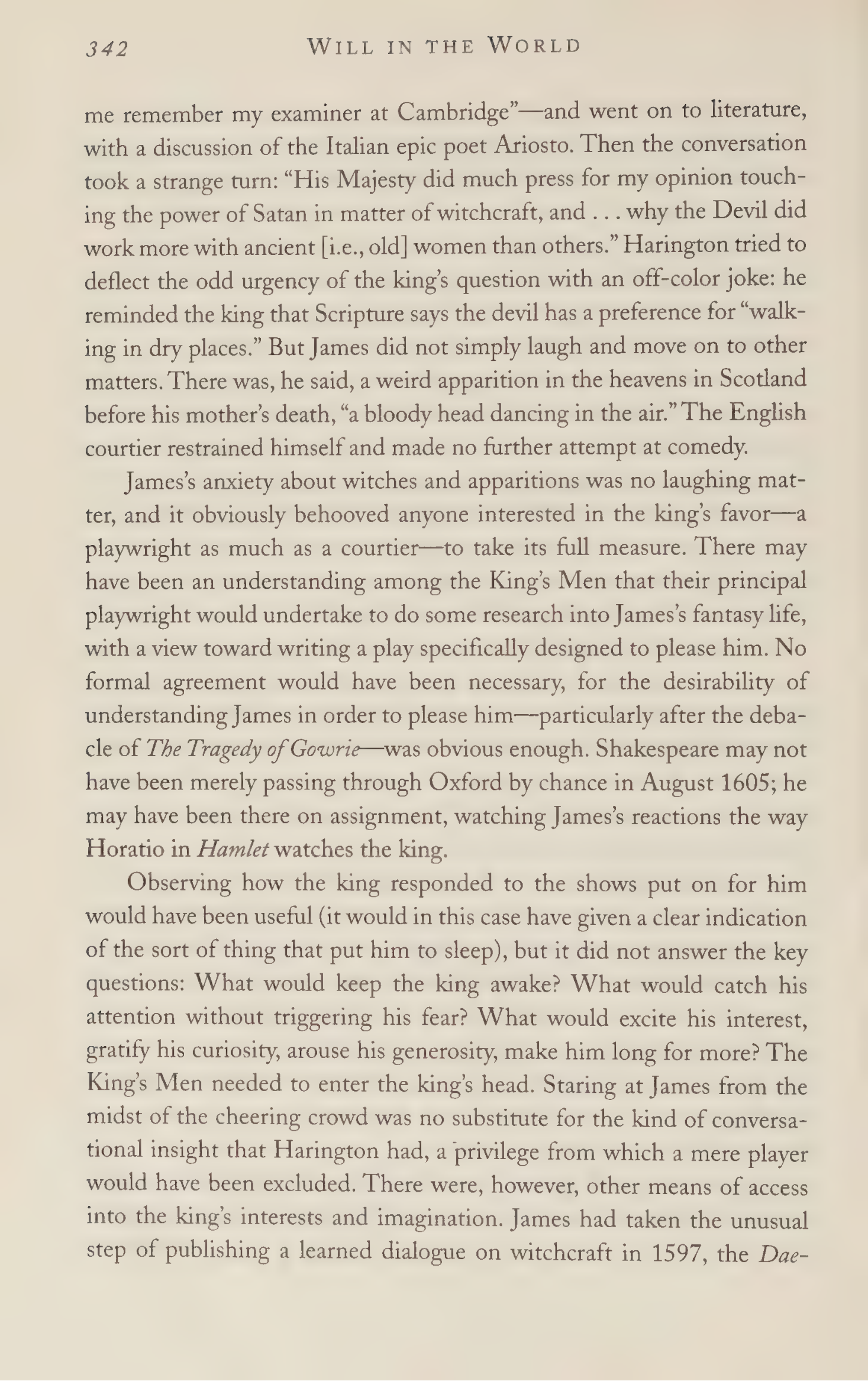 Stephen Greenblatt Will in the World Biography — page 360