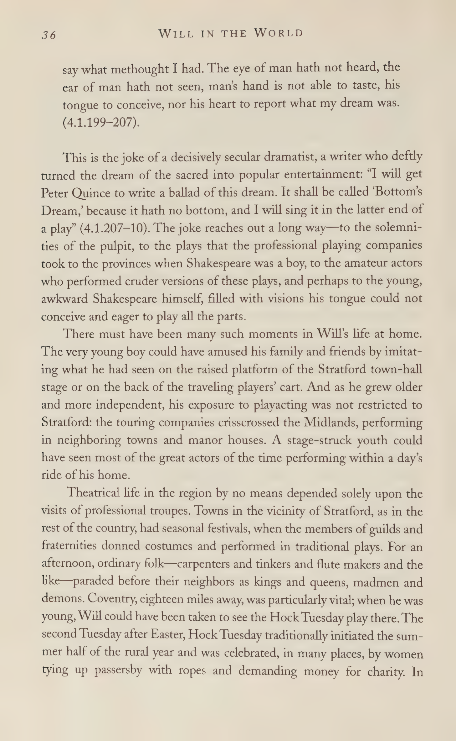 Stephen Greenblatt Will in the World Biography — page 38