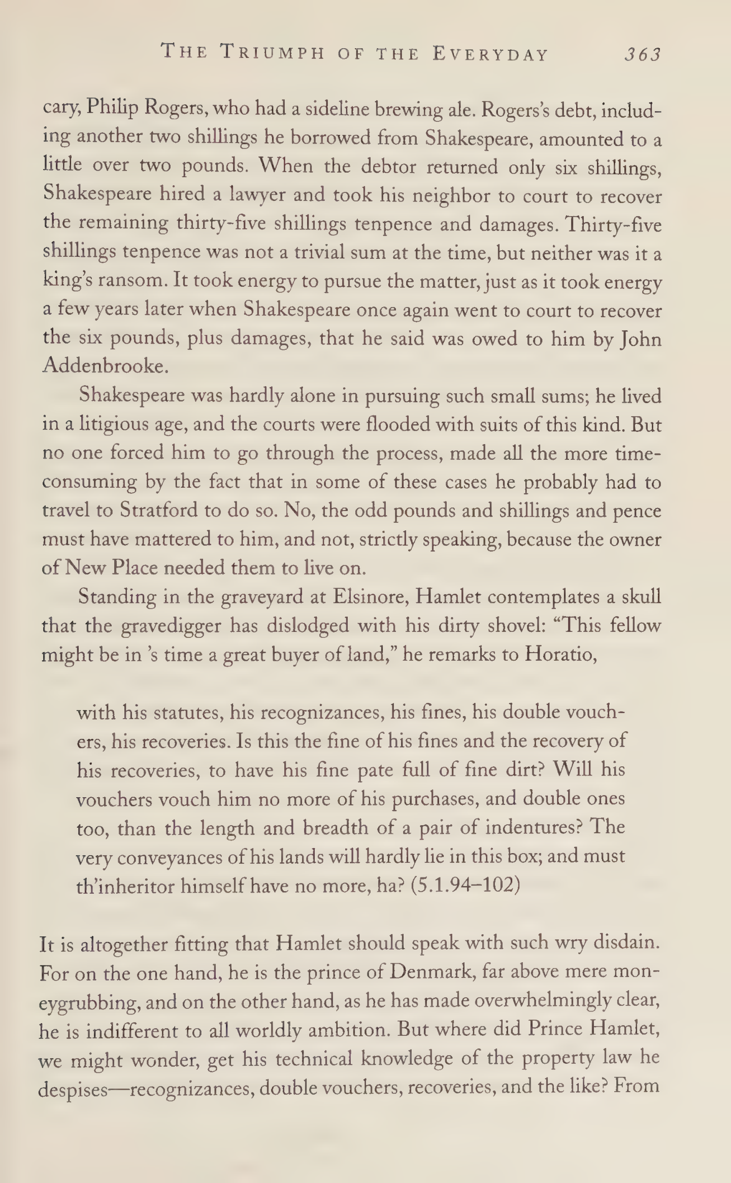 Stephen Greenblatt Will in the World Biography — page 381