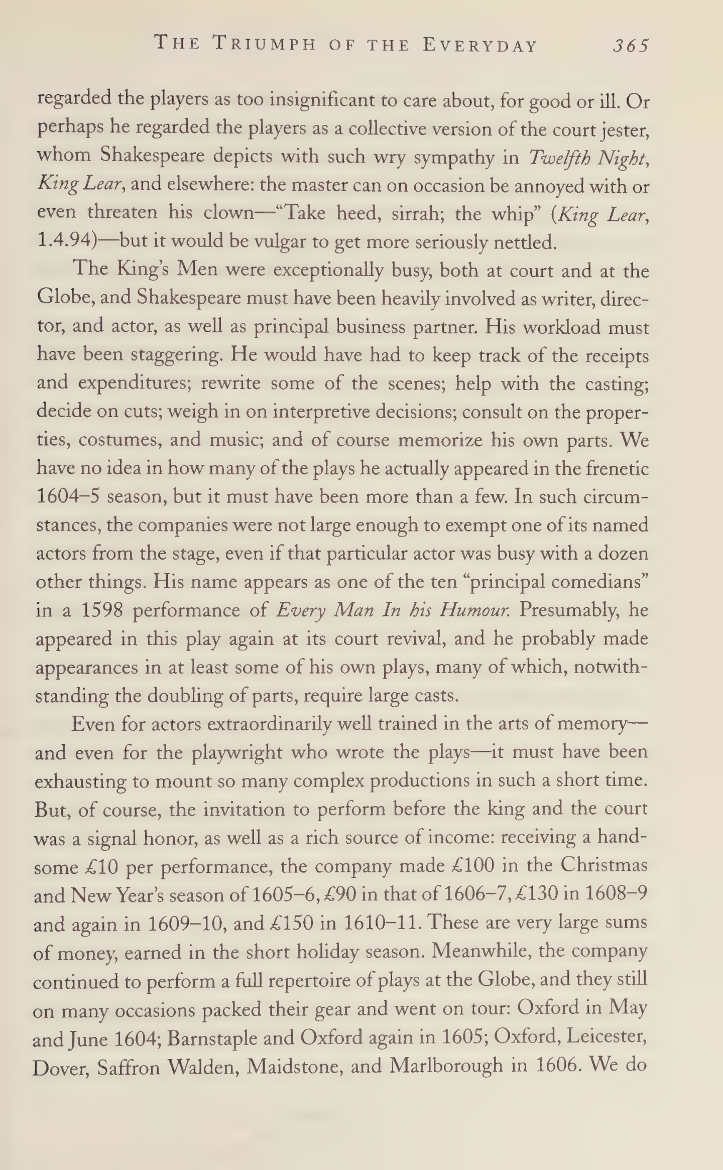 Stephen Greenblatt Will in the World Biography — page 383