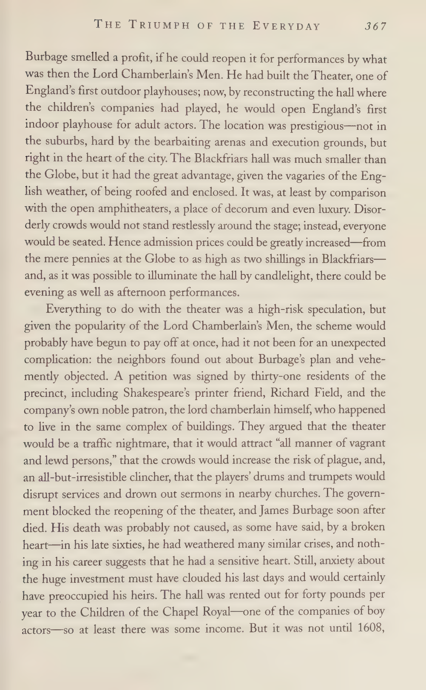Stephen Greenblatt Will in the World Biography — page 385