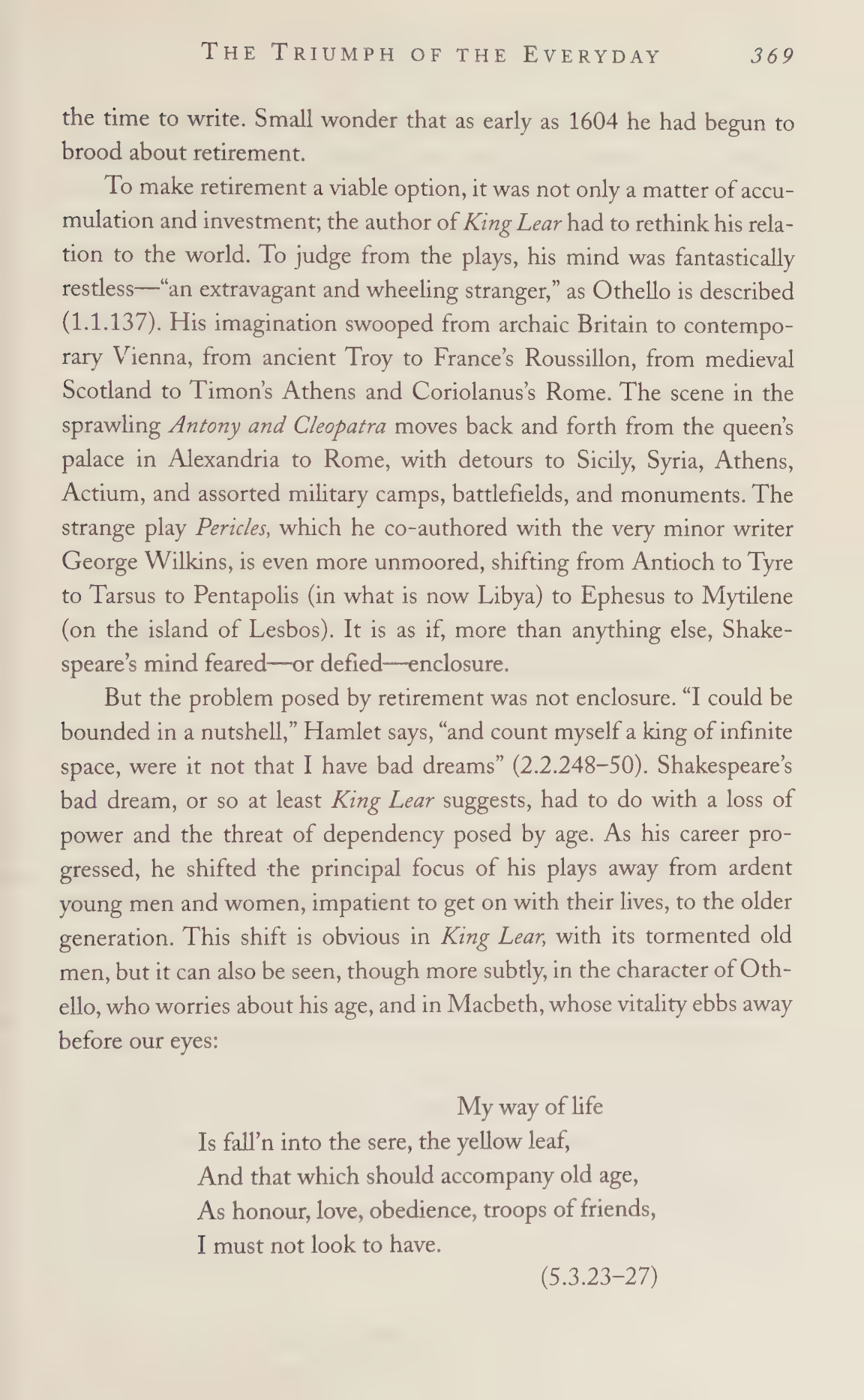 Stephen Greenblatt Will in the World Biography — page 387