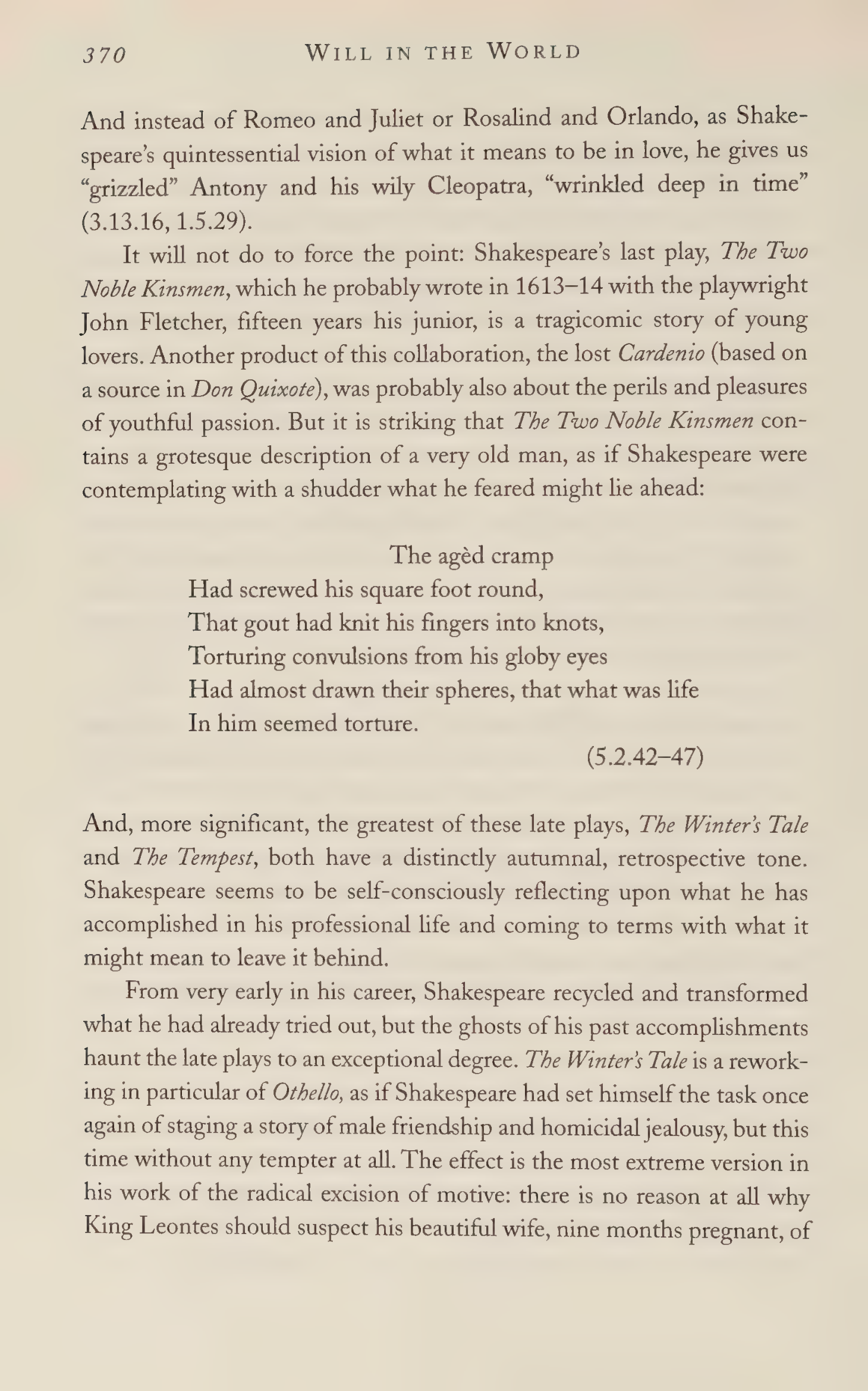 Stephen Greenblatt Will in the World Biography — page 388