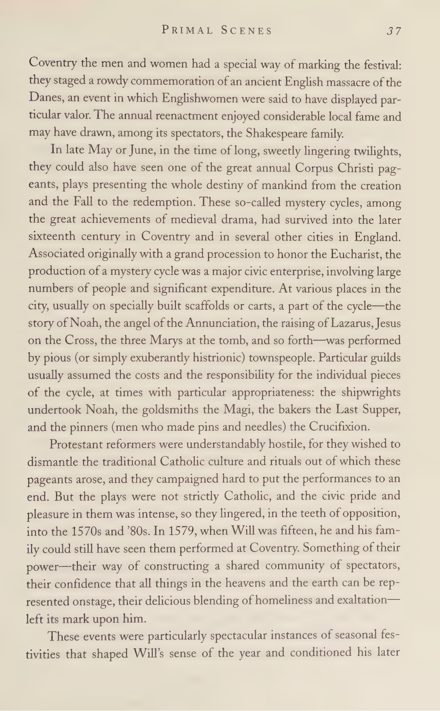 Stephen Greenblatt Will in the World Biography — page 39