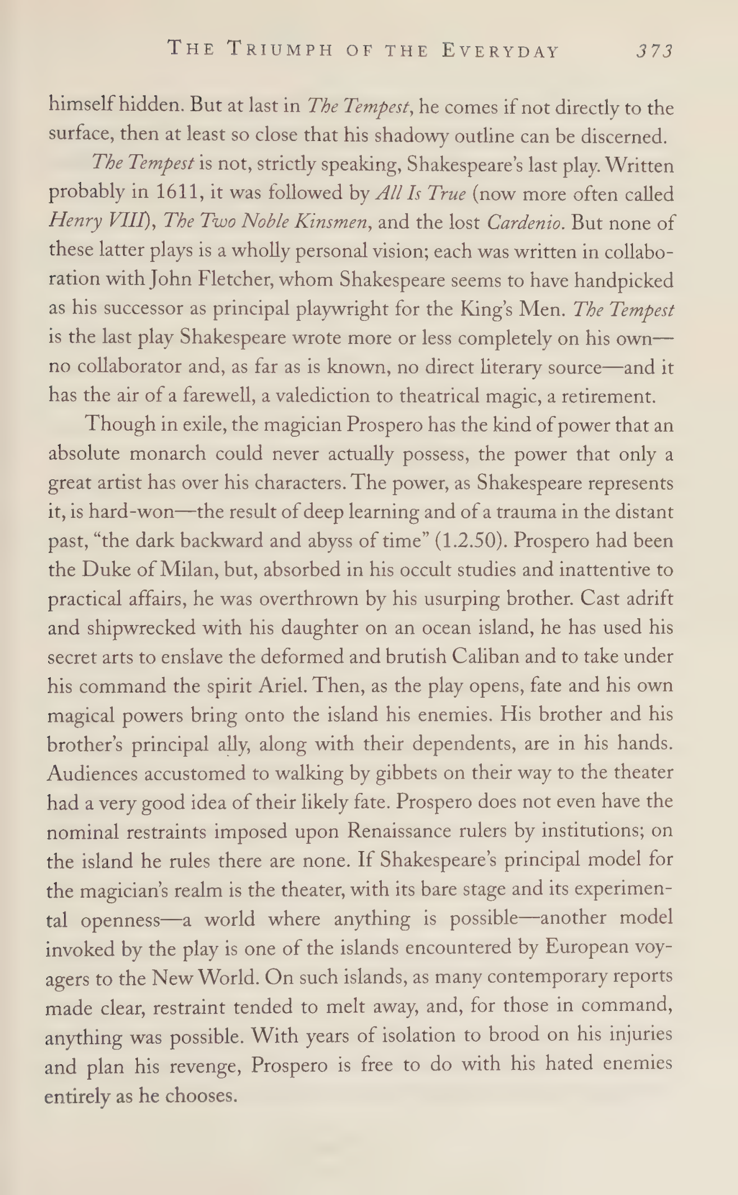 Stephen Greenblatt Will in the World Biography — page 391
