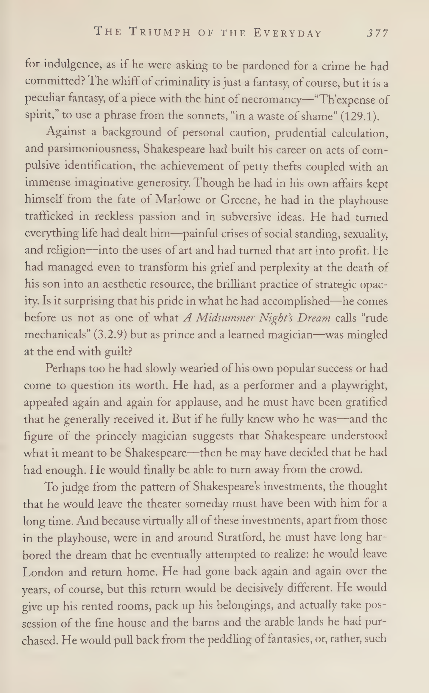 Stephen Greenblatt Will in the World Biography — page 395