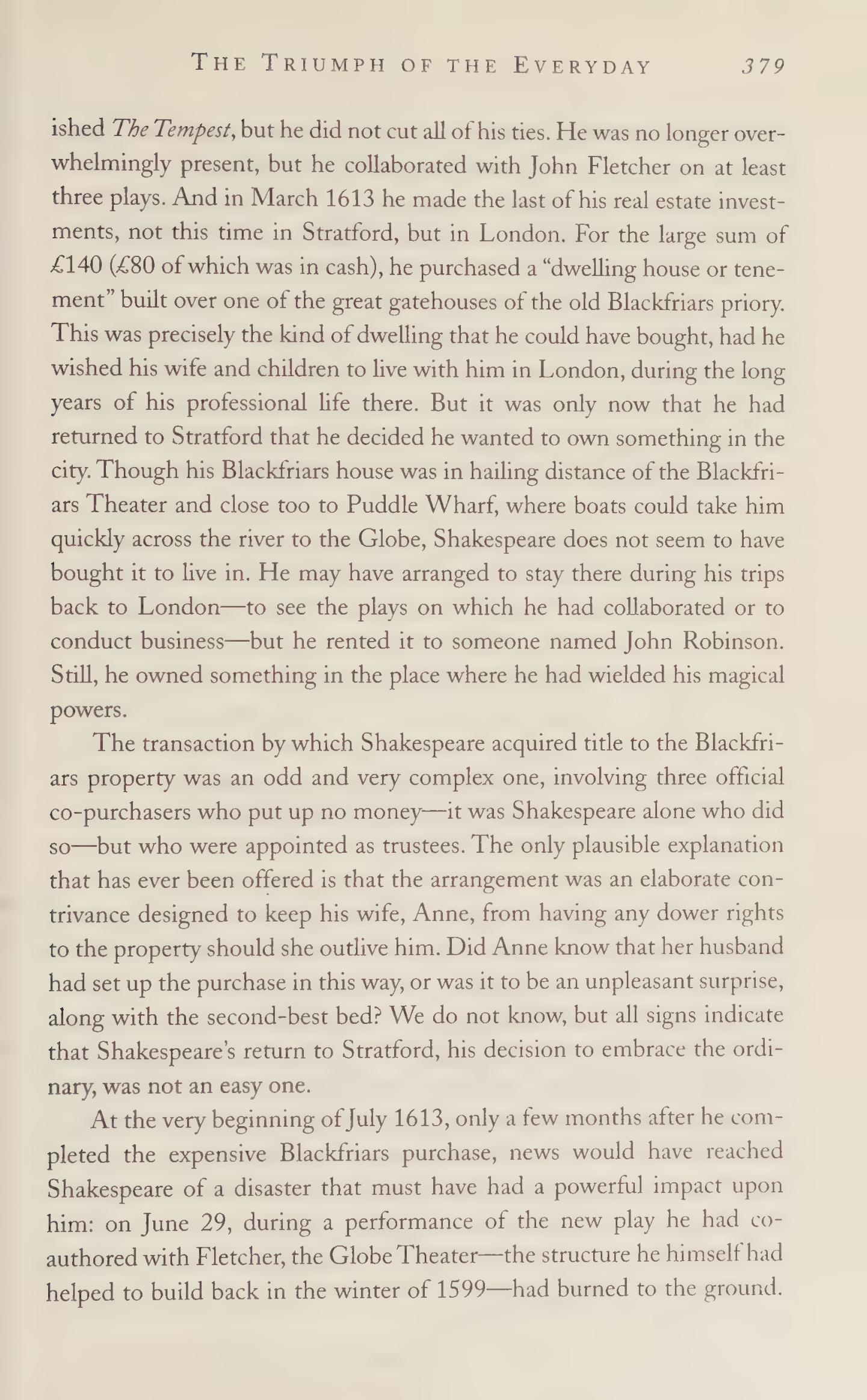Stephen Greenblatt Will in the World Biography — page 397
