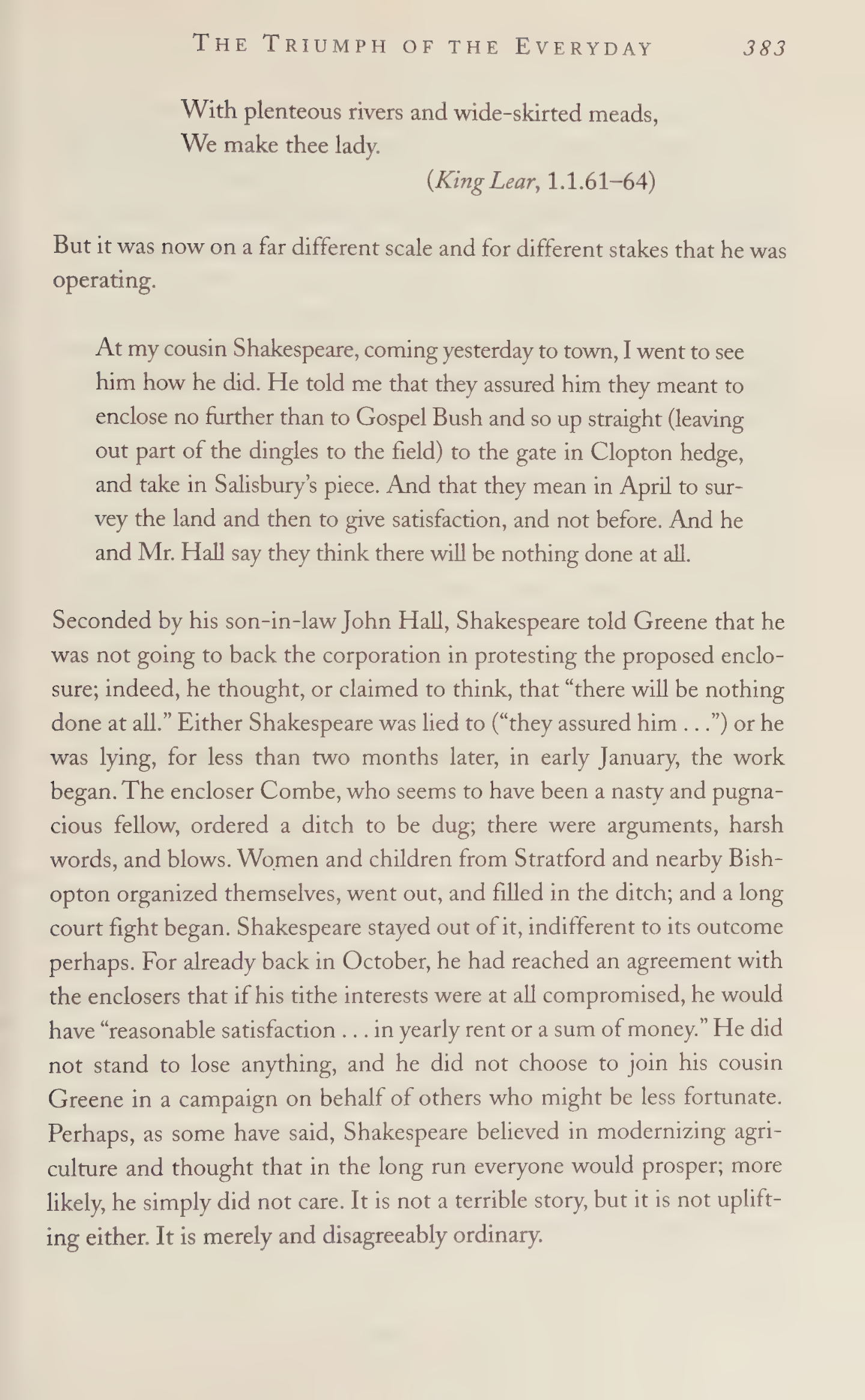 Stephen Greenblatt Will in the World Biography — page 401