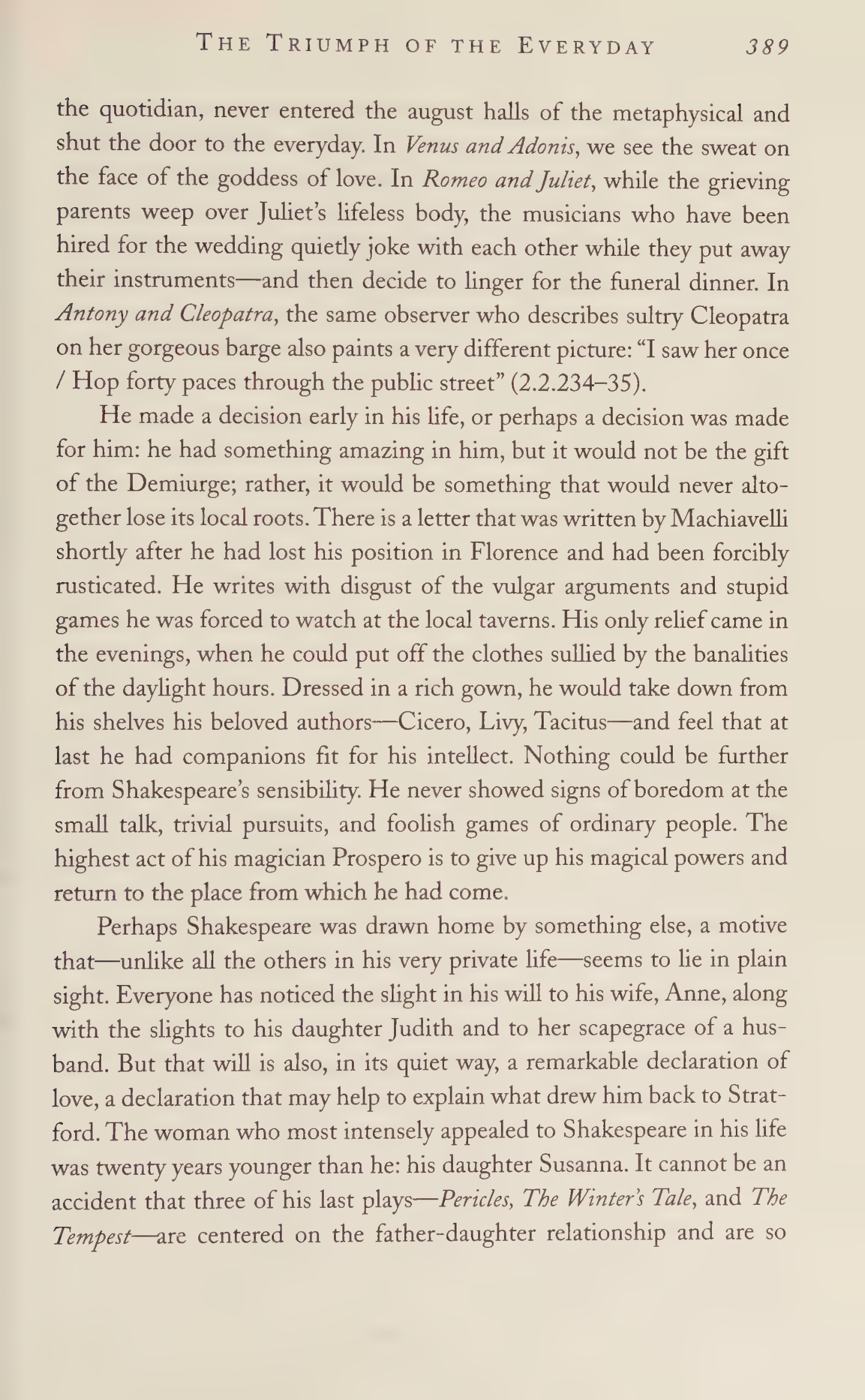 Stephen Greenblatt Will in the World Biography — page 407