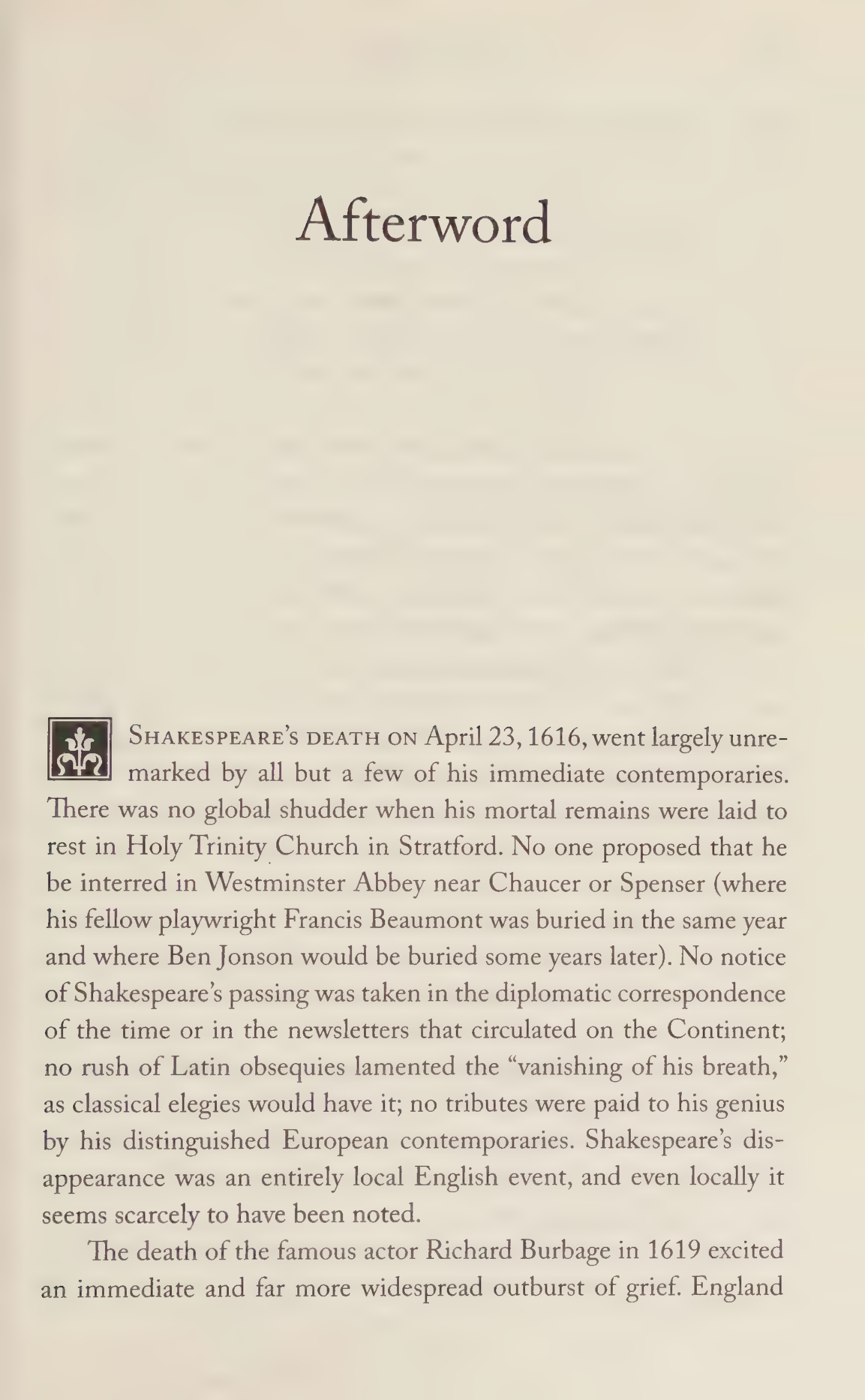 Stephen Greenblatt Will in the World Biography — page 409