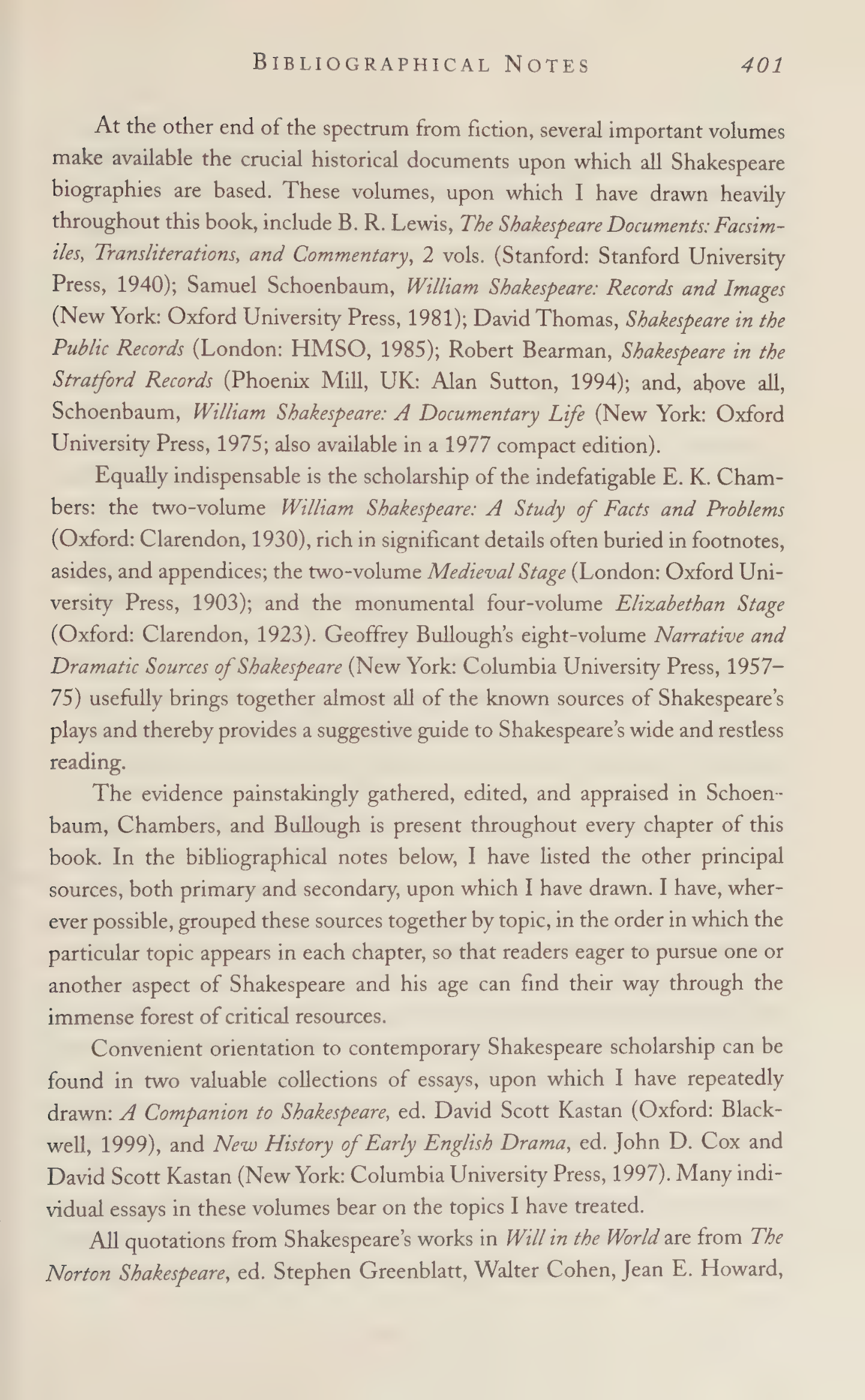 Stephen Greenblatt Will in the World Biography — page 419
