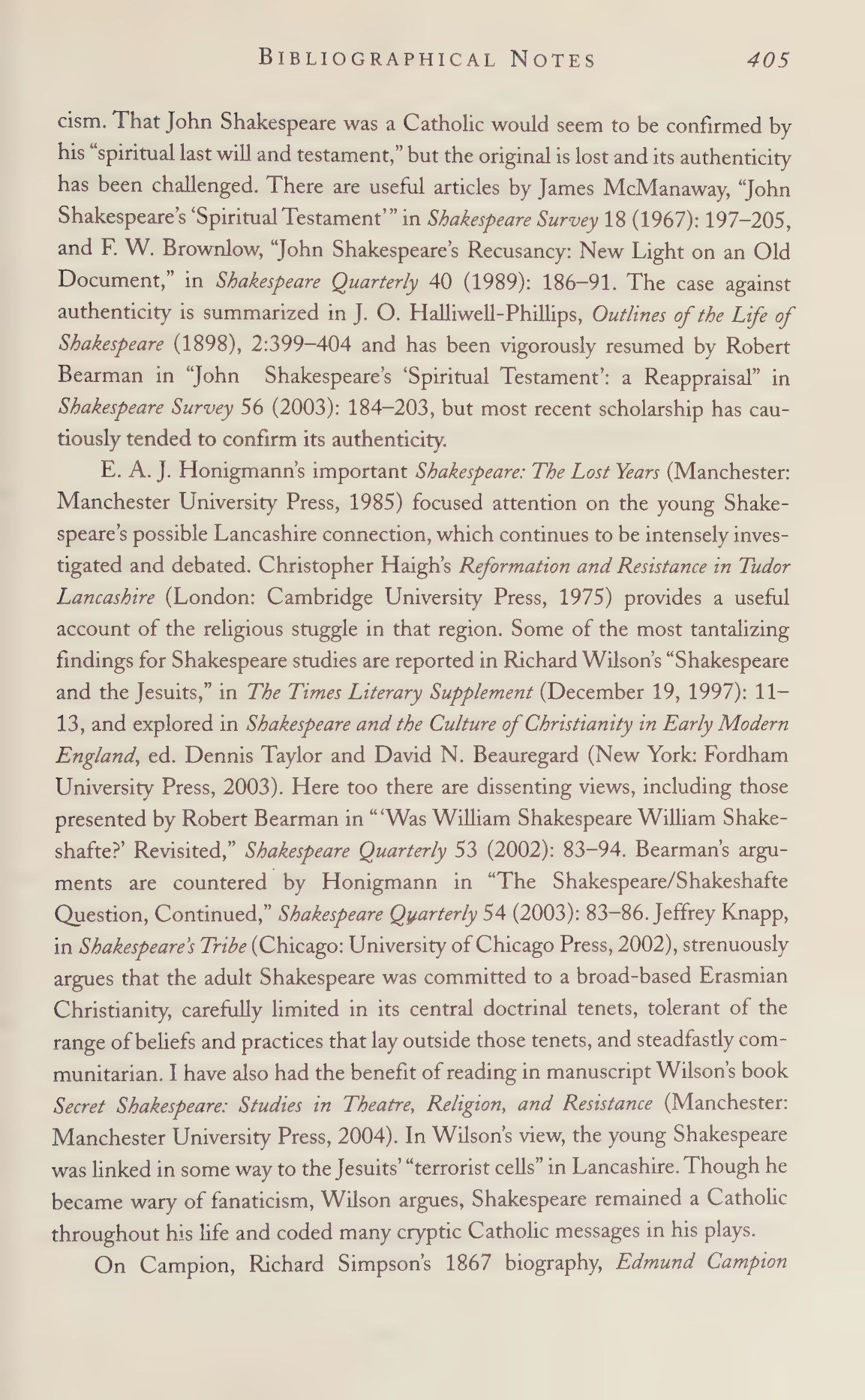 Stephen Greenblatt Will in the World Biography — page 423