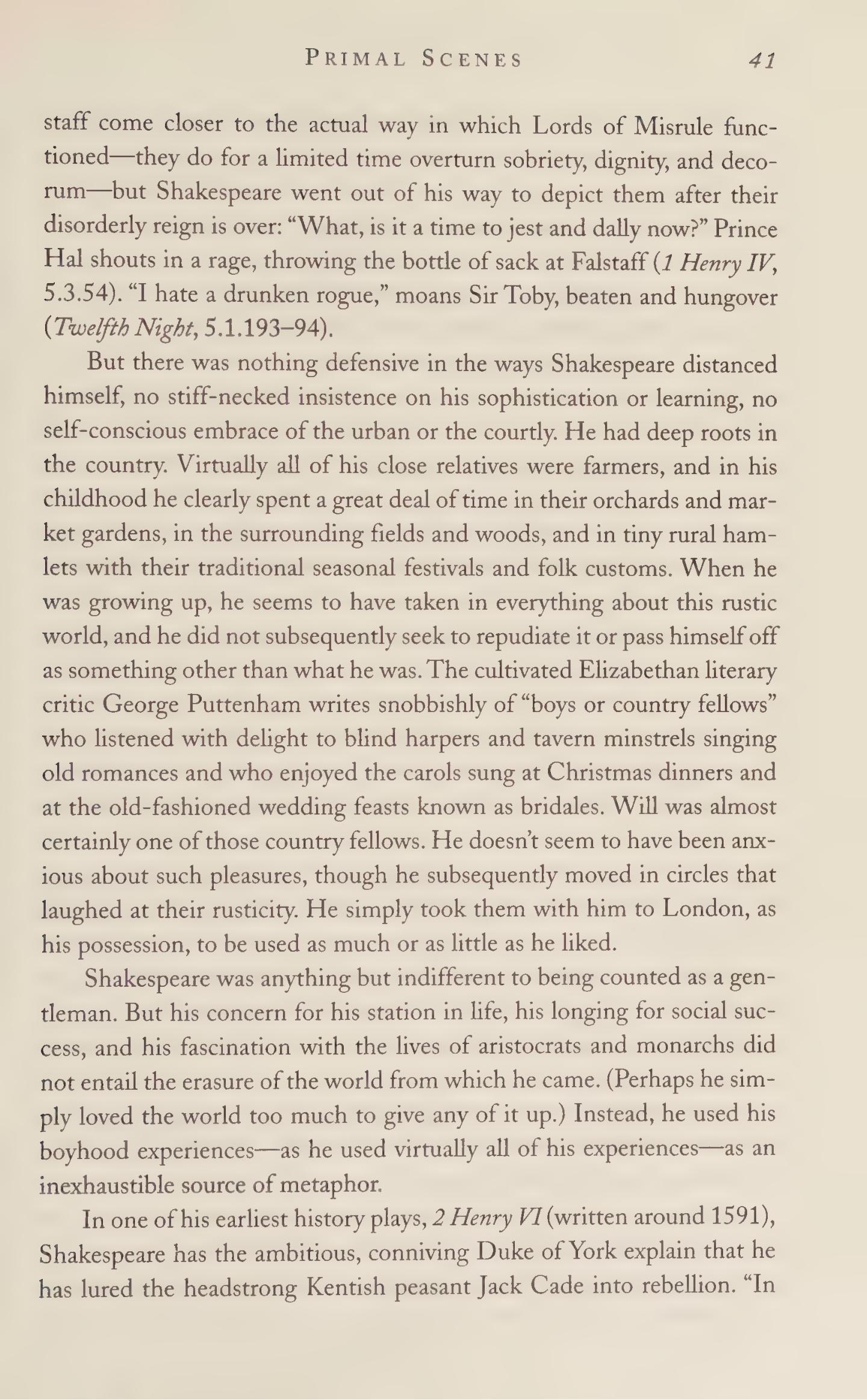 Stephen Greenblatt Will in the World Biography — page 43