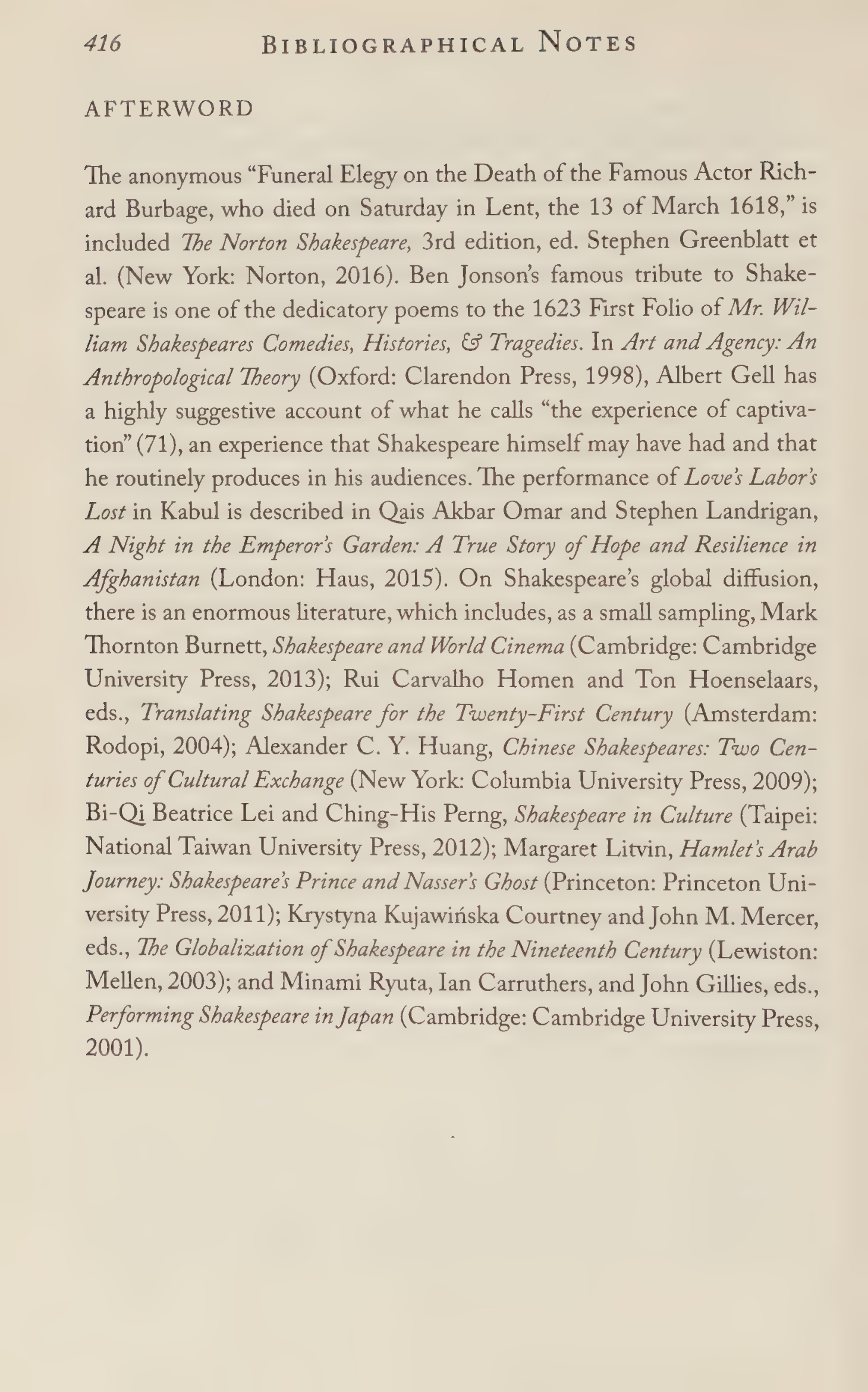 Stephen Greenblatt Will in the World Biography — page 434