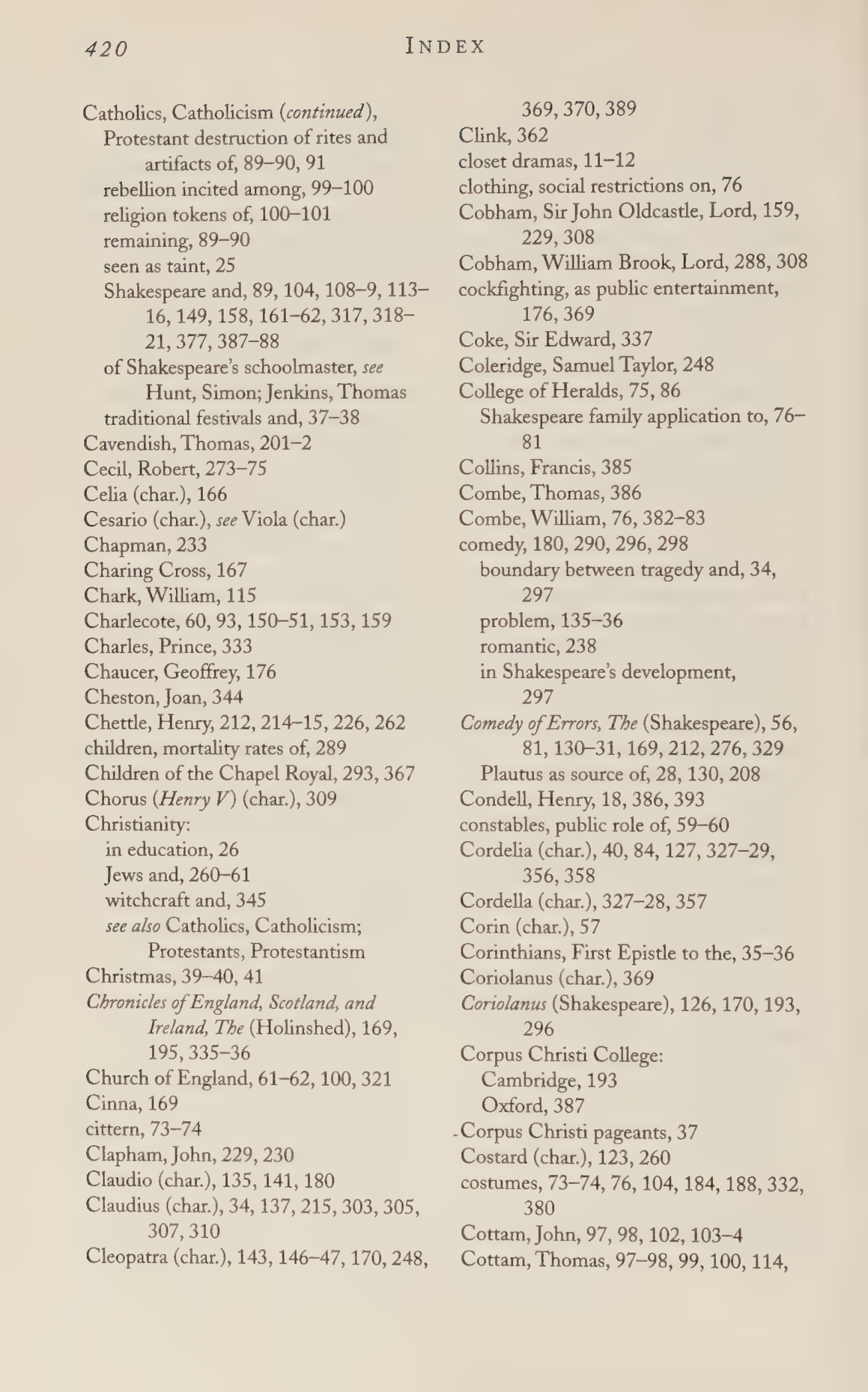 Stephen Greenblatt Will in the World Biography — page 438