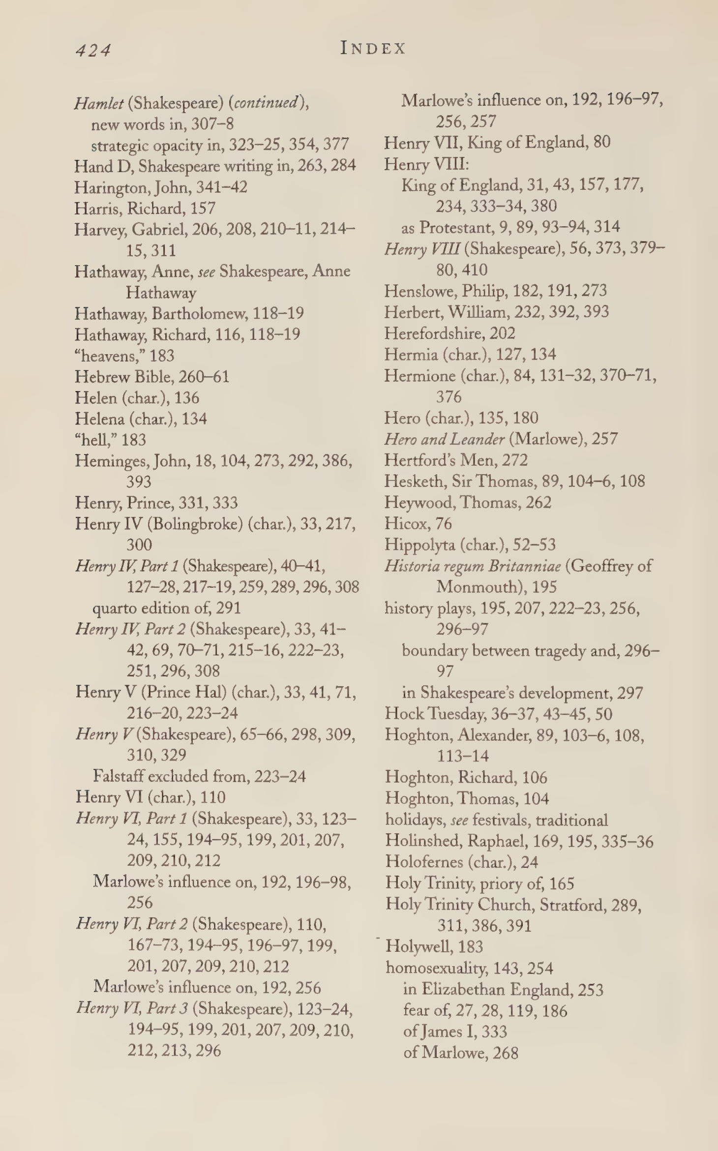 Stephen Greenblatt Will in the World Biography — page 442