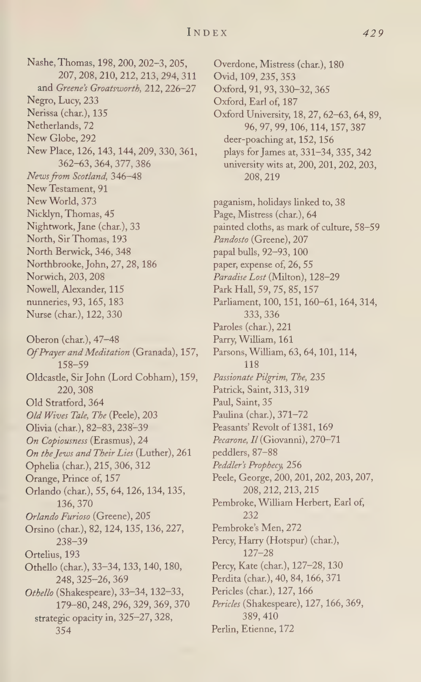 Stephen Greenblatt Will in the World Biography — page 447