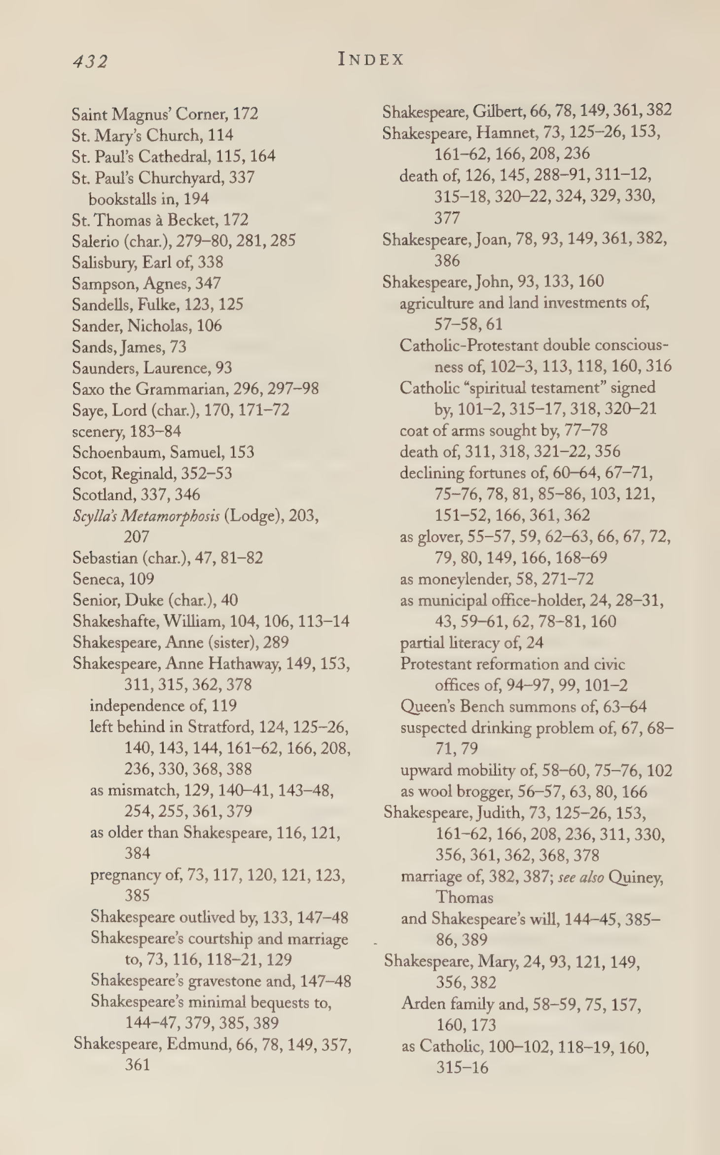 Stephen Greenblatt Will in the World Biography — page 450