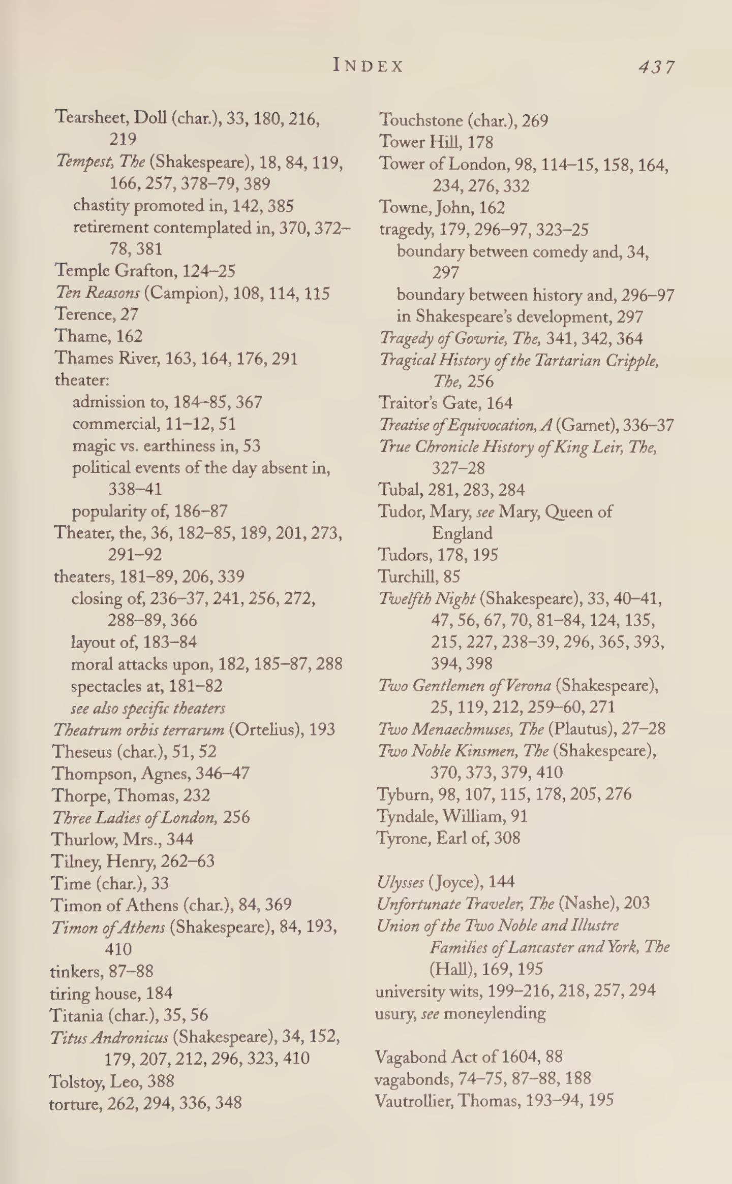 Stephen Greenblatt Will in the World Biography — page 455