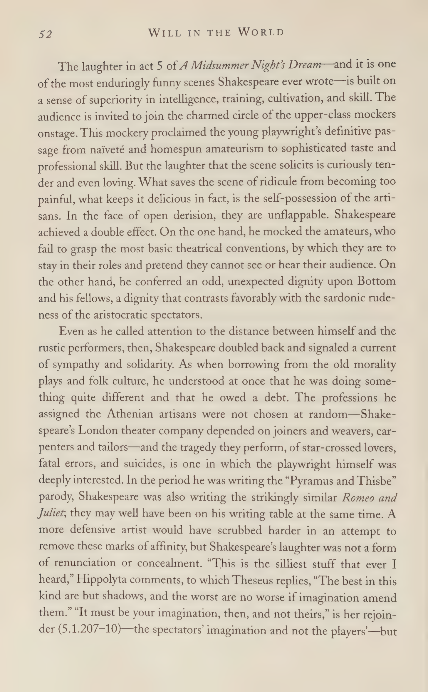 Stephen Greenblatt Will in the World Biography — page 54