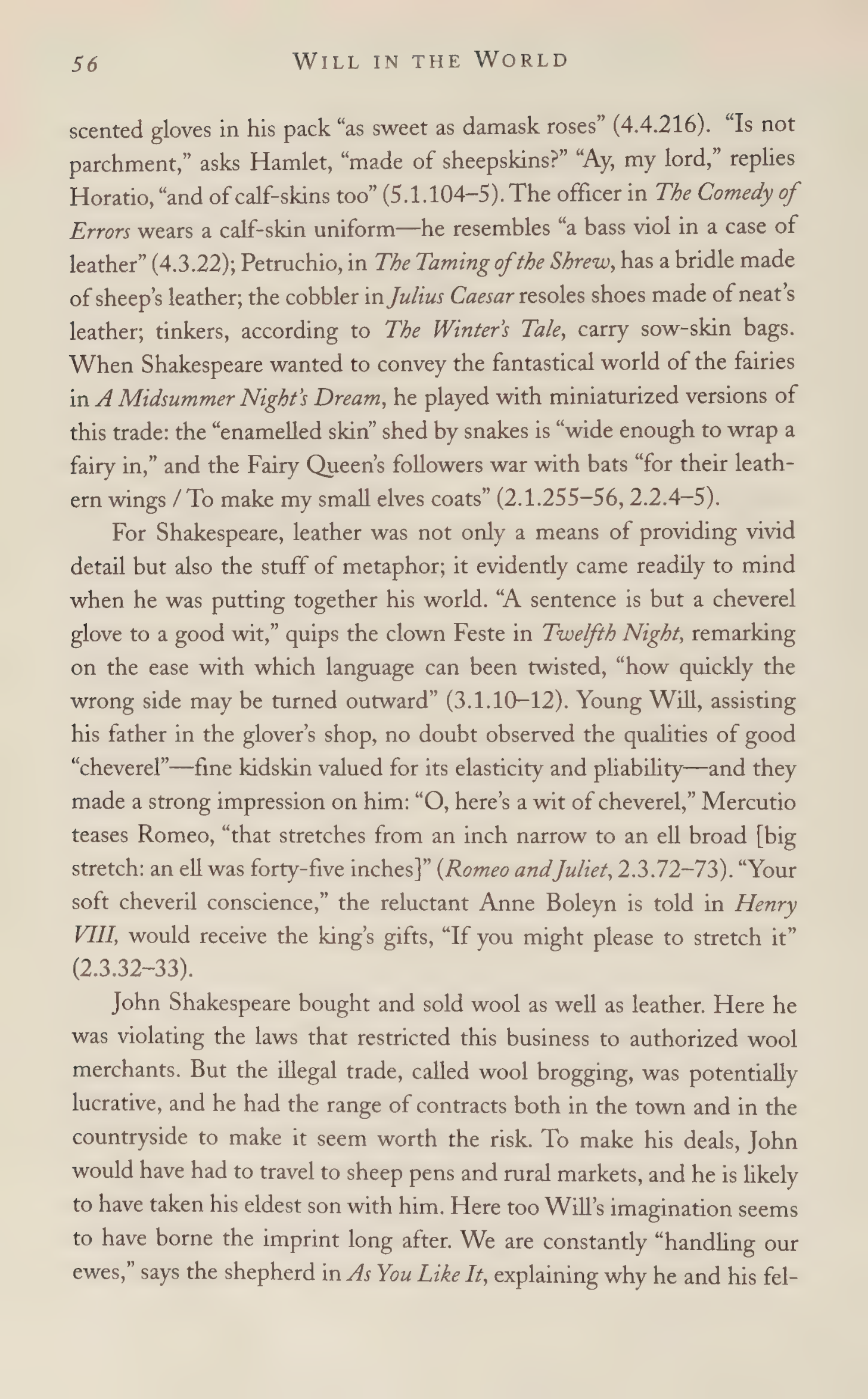 Stephen Greenblatt Will in the World Biography — page 58