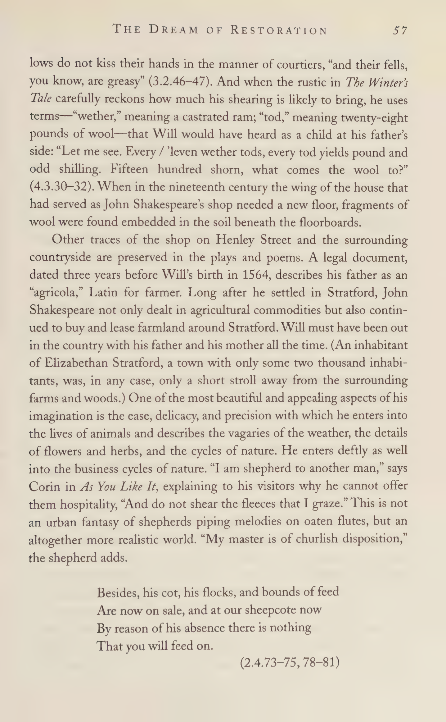 Stephen Greenblatt Will in the World Biography — page 59