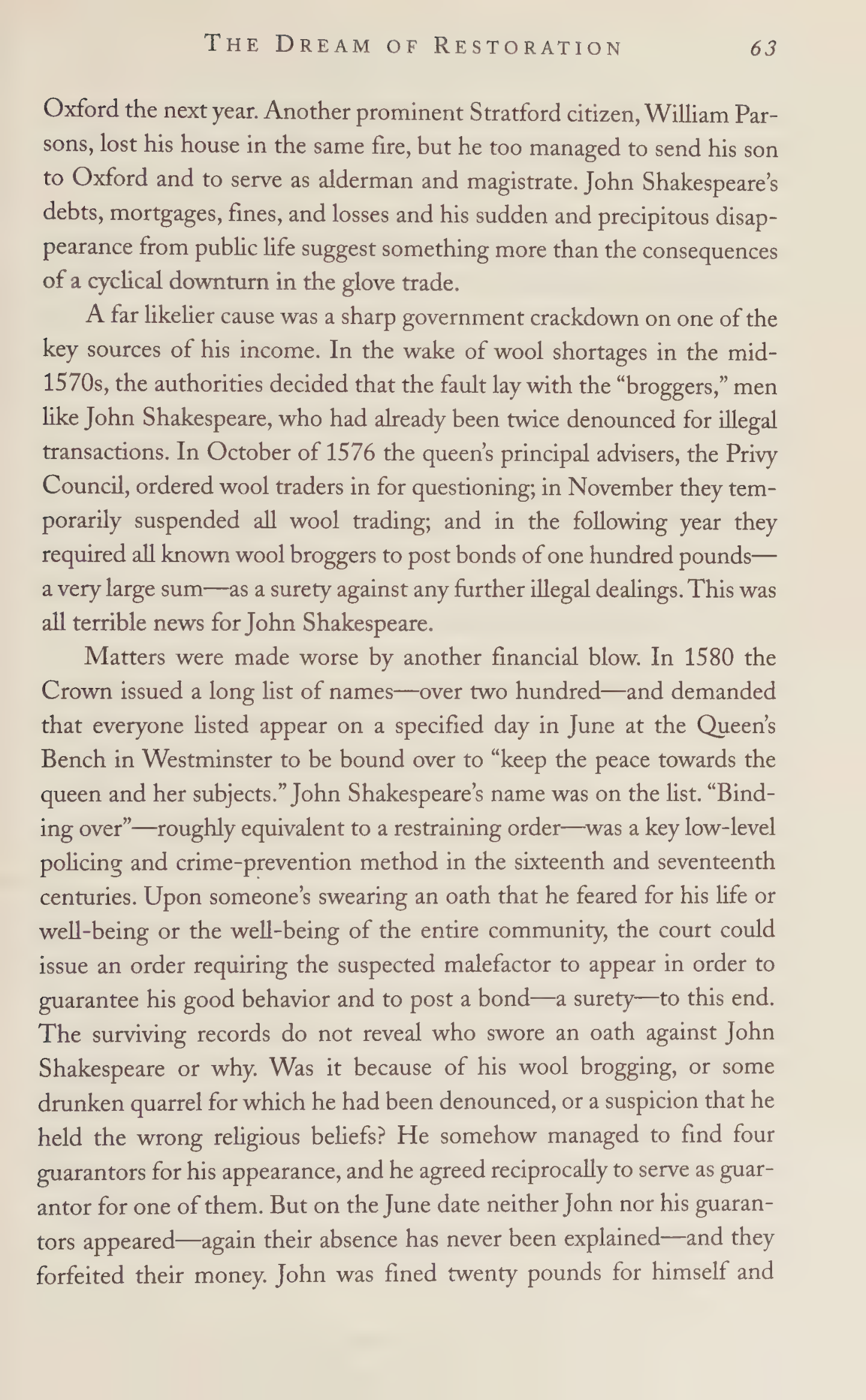 Stephen Greenblatt Will in the World Biography — page 65