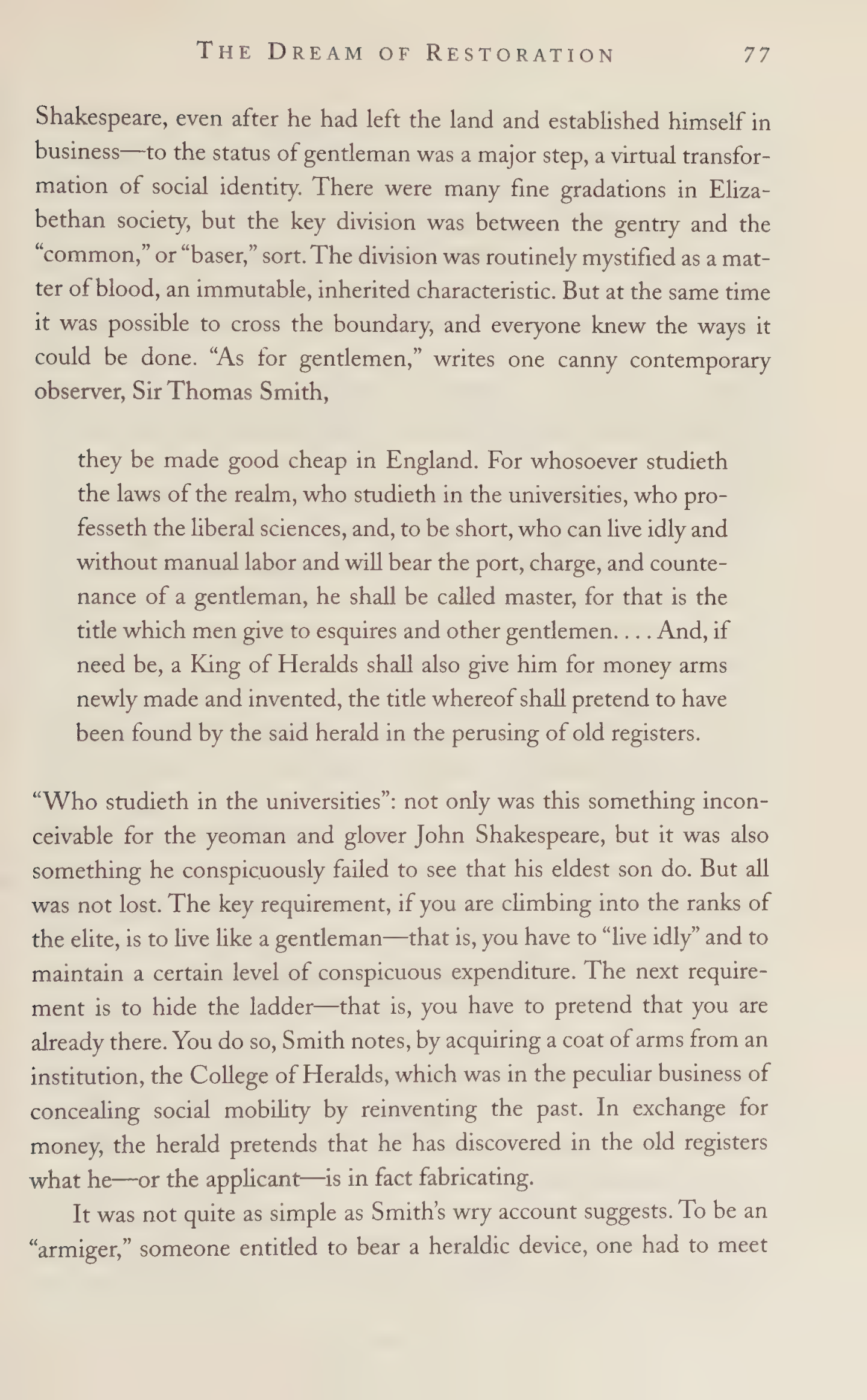 Stephen Greenblatt Will in the World Biography — page 79