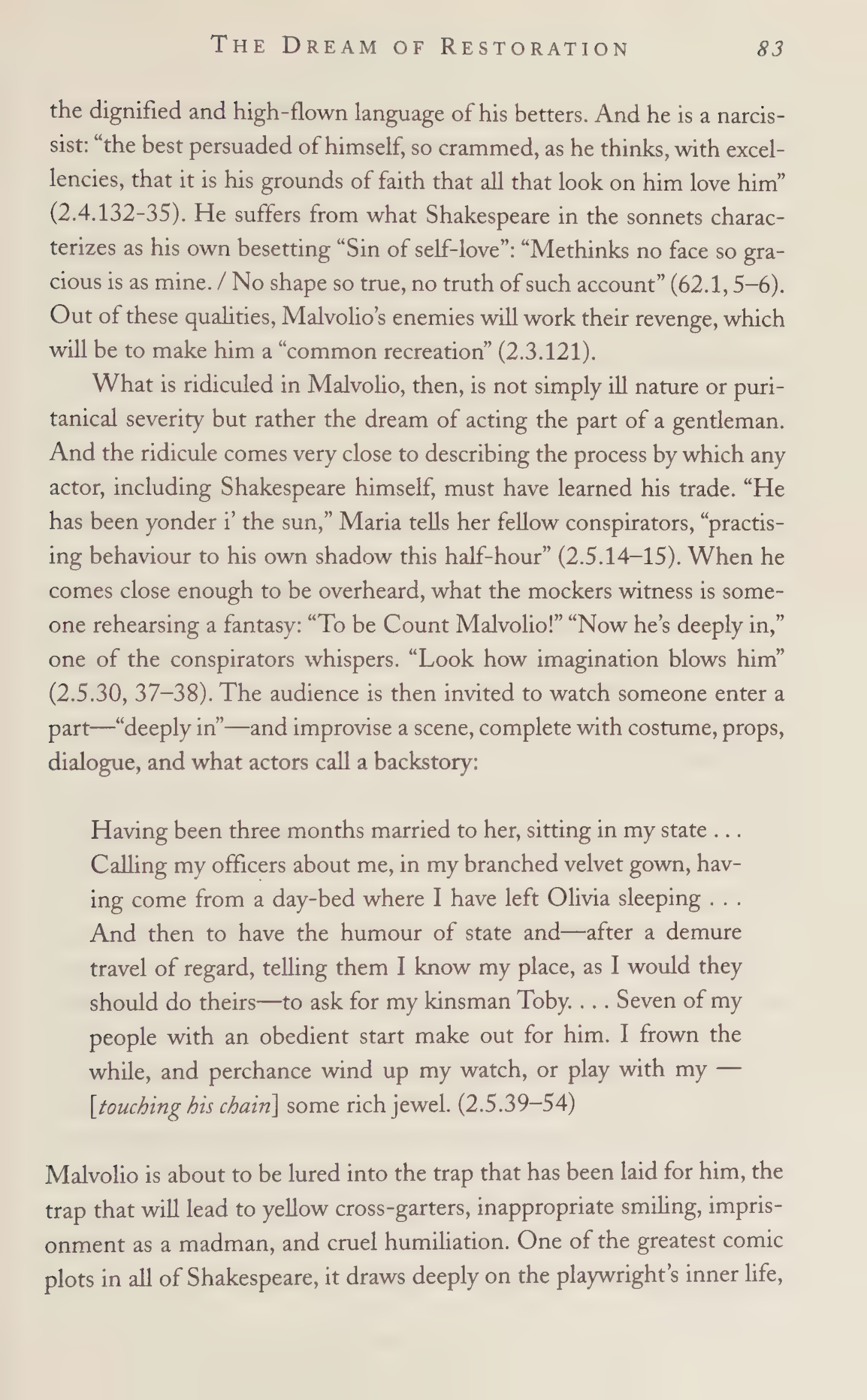 Stephen Greenblatt Will in the World Biography — page 85