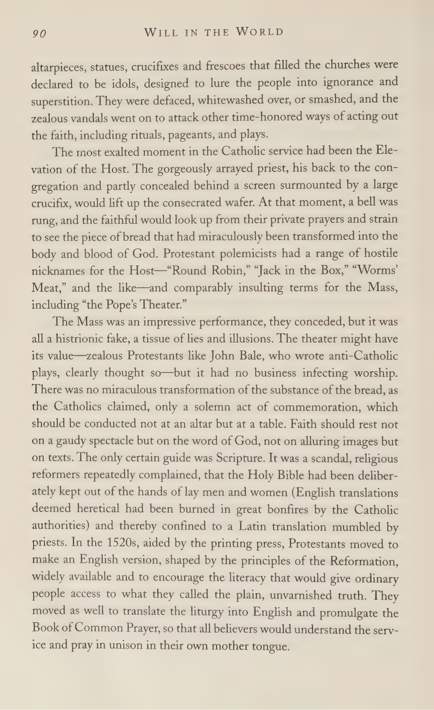 Stephen Greenblatt Will in the World Biography — page 92