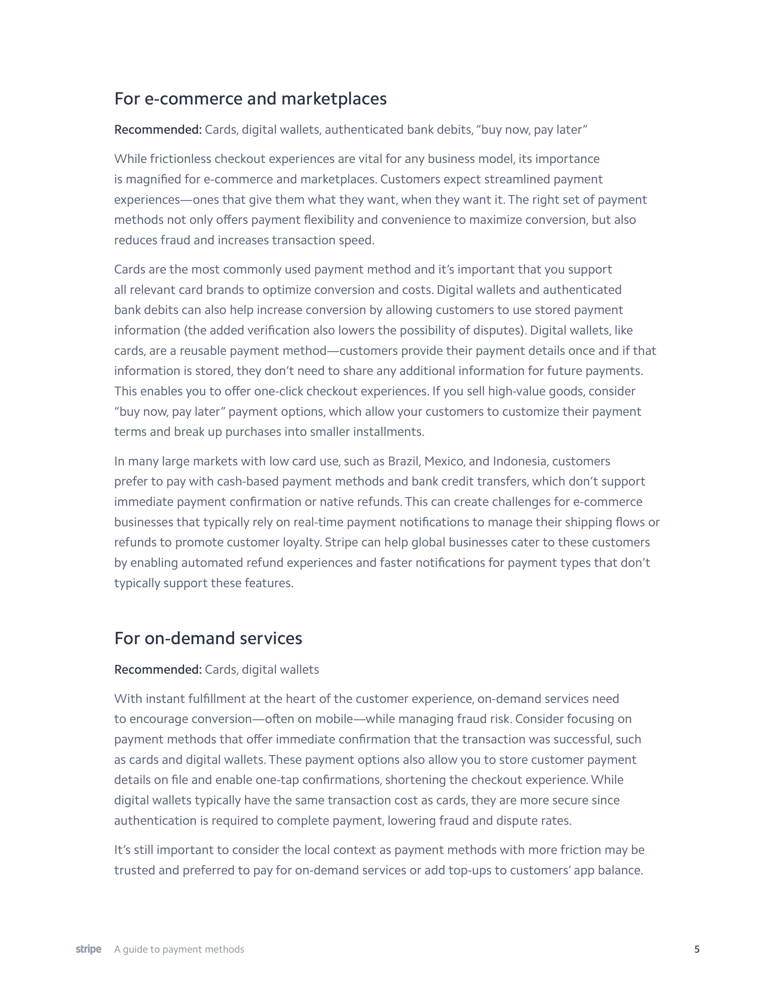 Stripe Payment Methods Guide — page 5