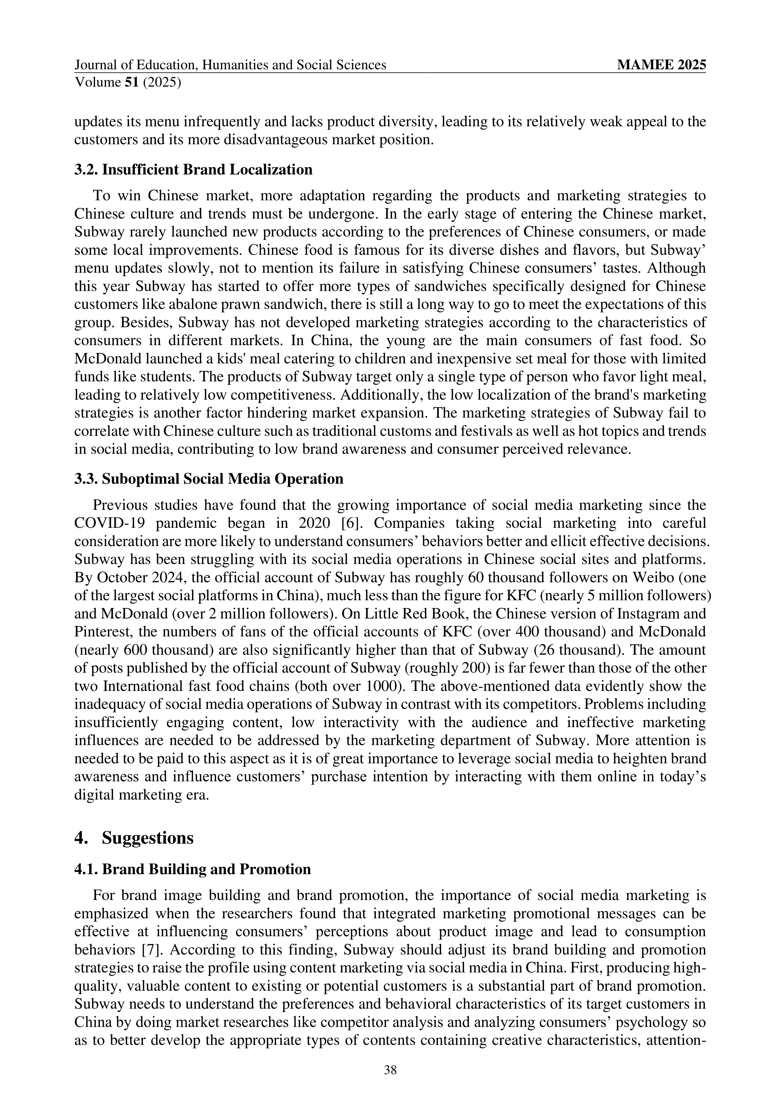Subway Marketing Strategy — page 3