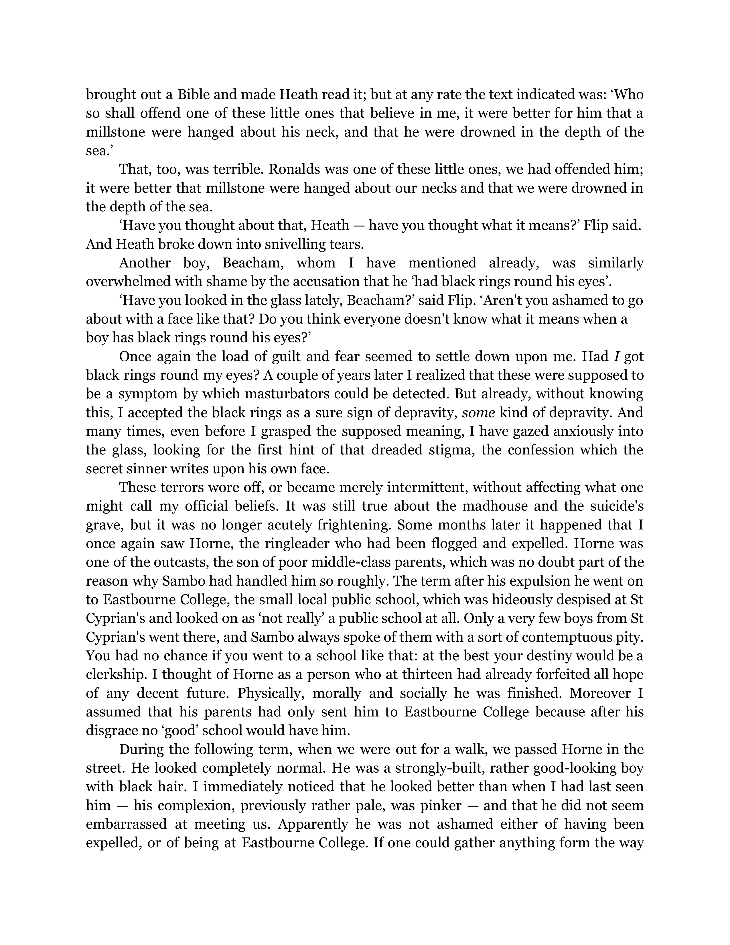 Such, Such Were The Joys Essay — page 19