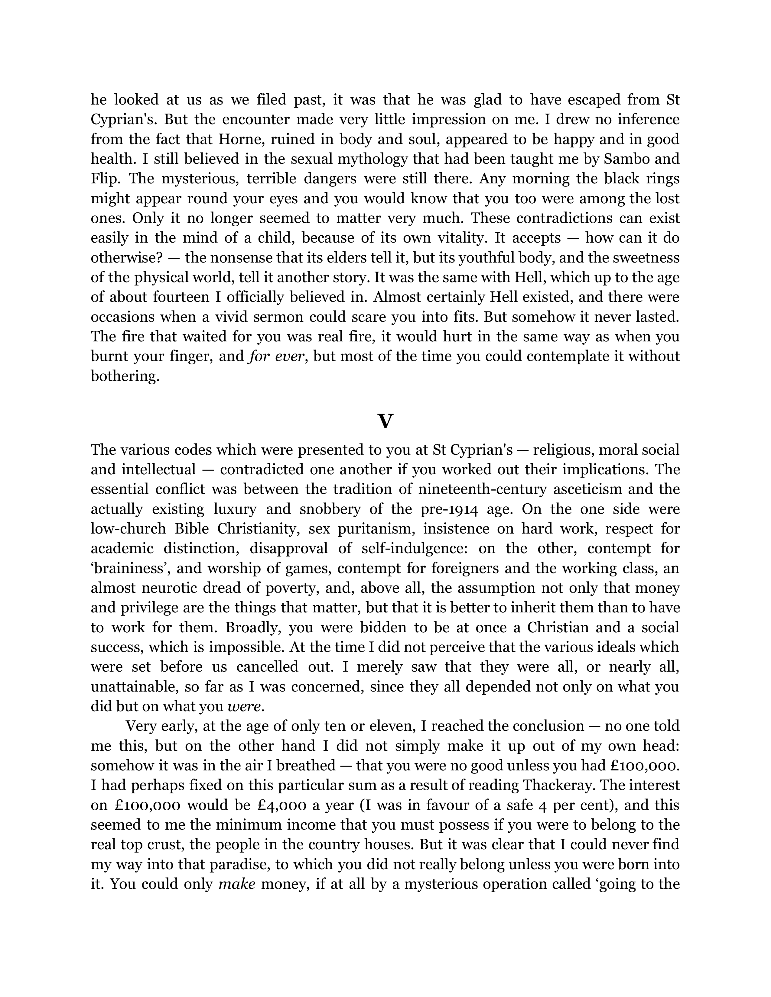 Such, Such Were The Joys Essay — page 20