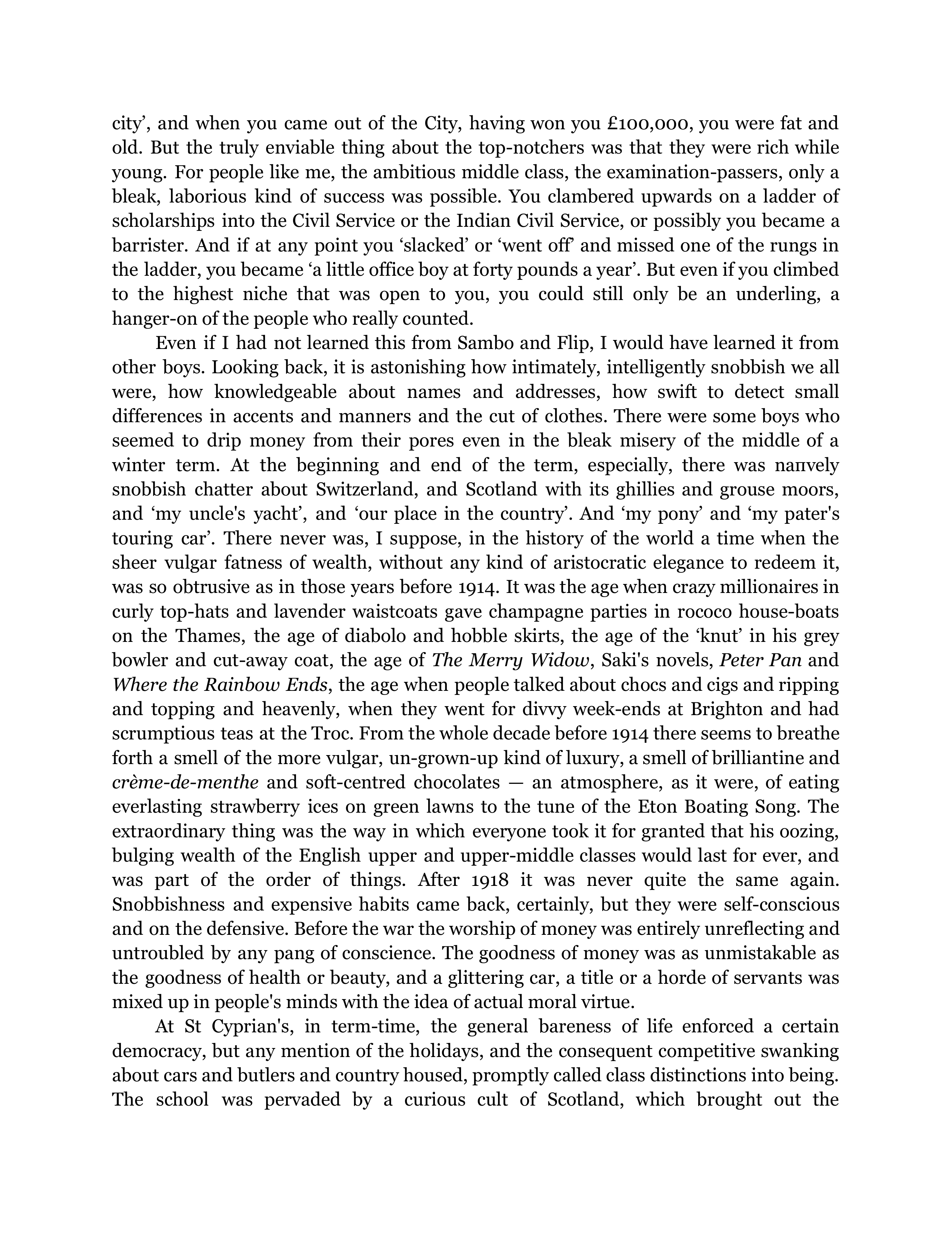 Such, Such Were The Joys Essay — page 21