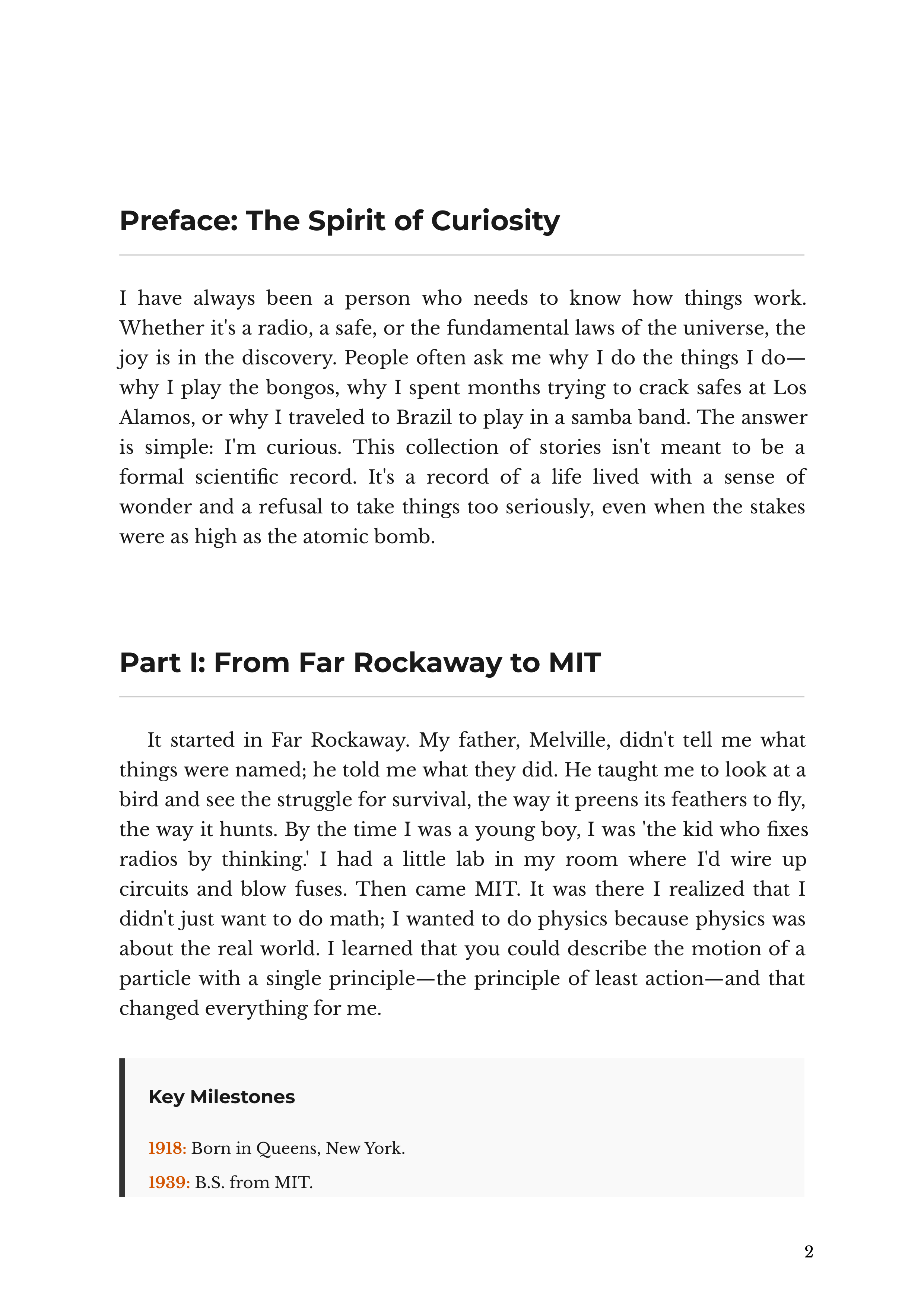 Surely You’re Joking Mr Feynman by Richard Feynman Physicist Autobiography — page 2