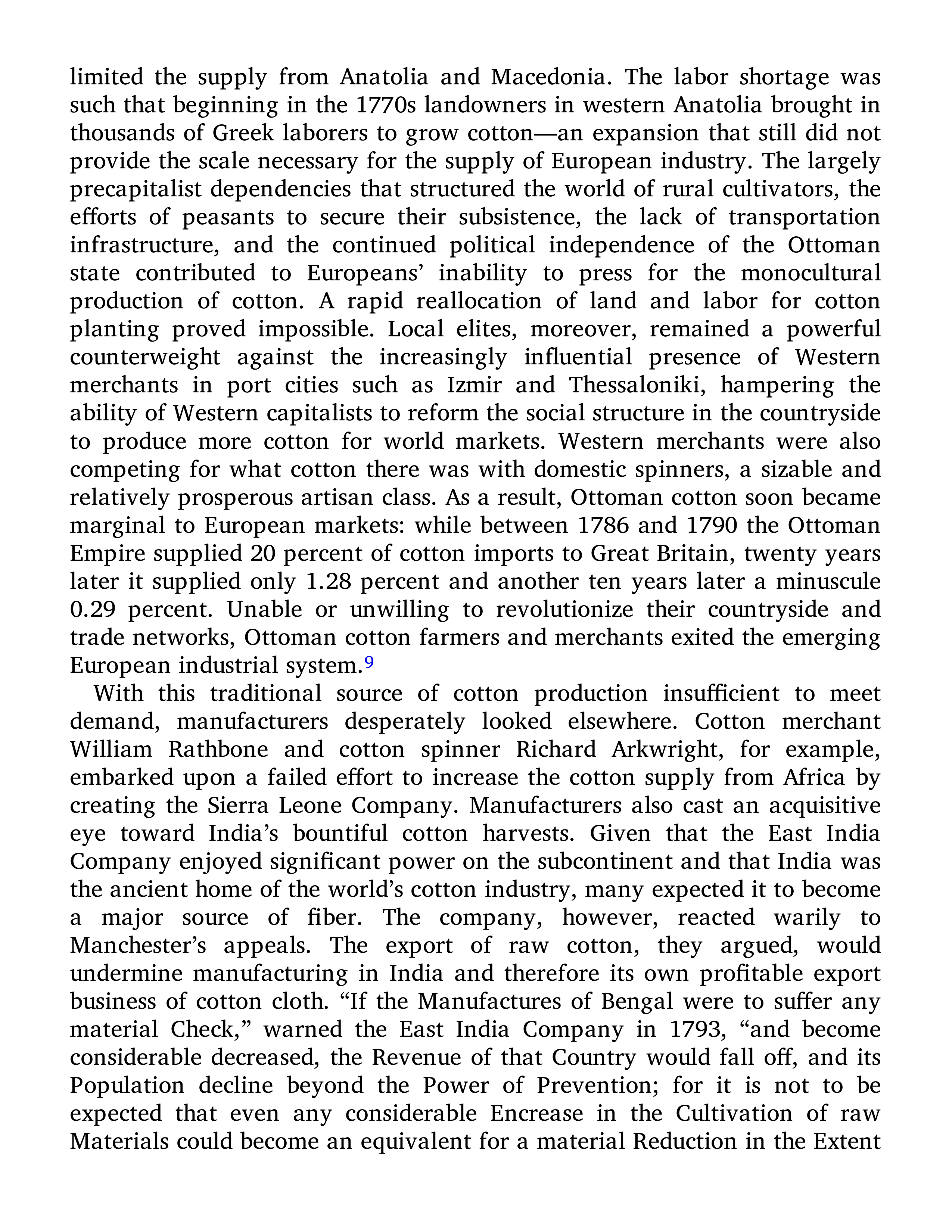 Sven Beckert Empire of Cotton A Global History Biography — page 101
