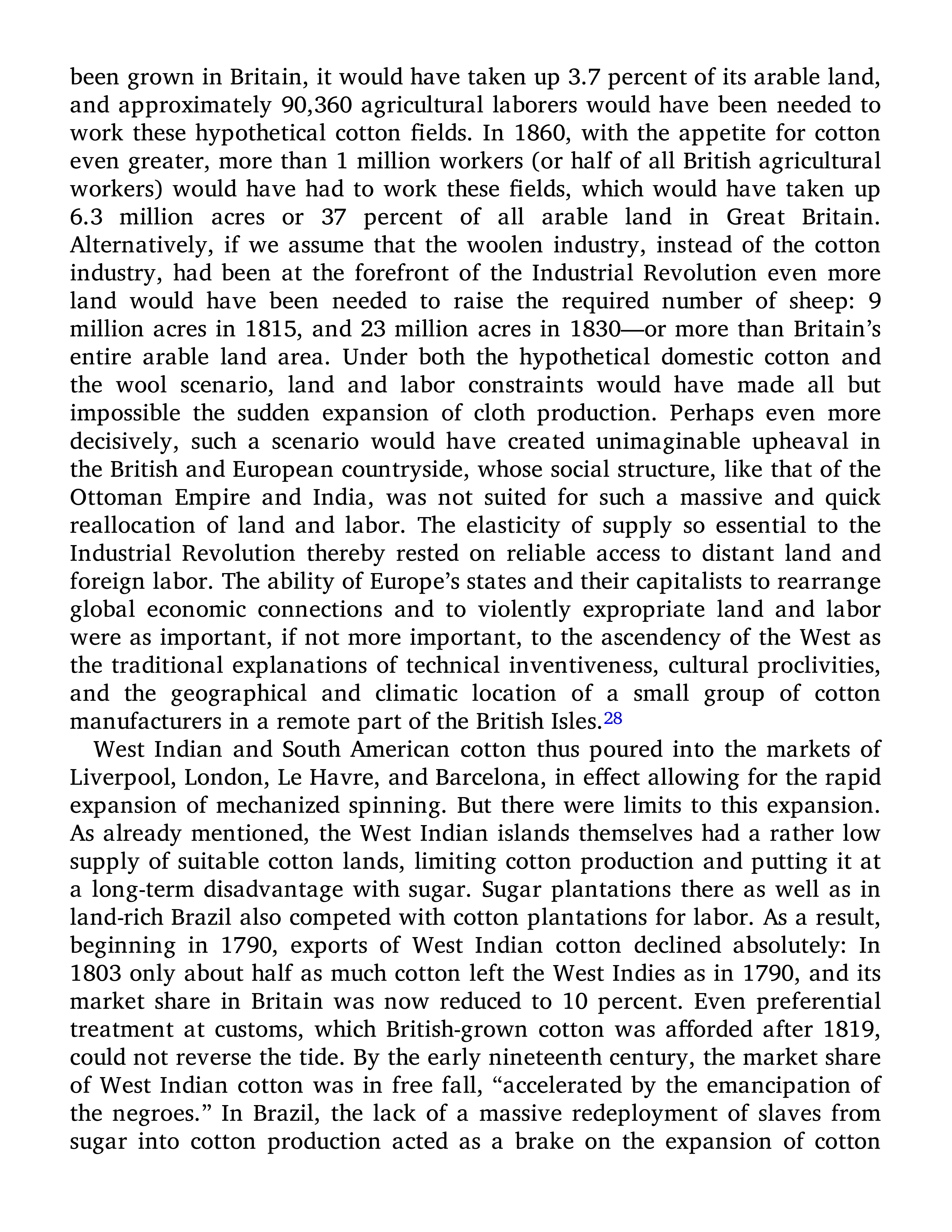 Sven Beckert Empire of Cotton A Global History Biography — page 109