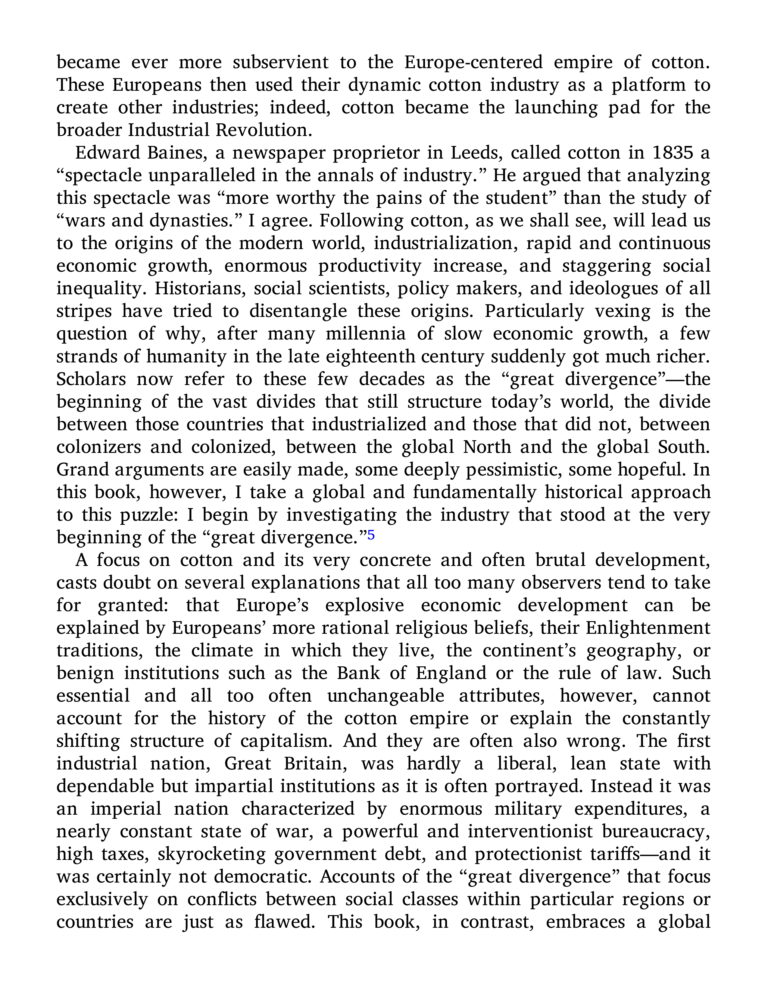 Sven Beckert Empire of Cotton A Global History Biography — page 12